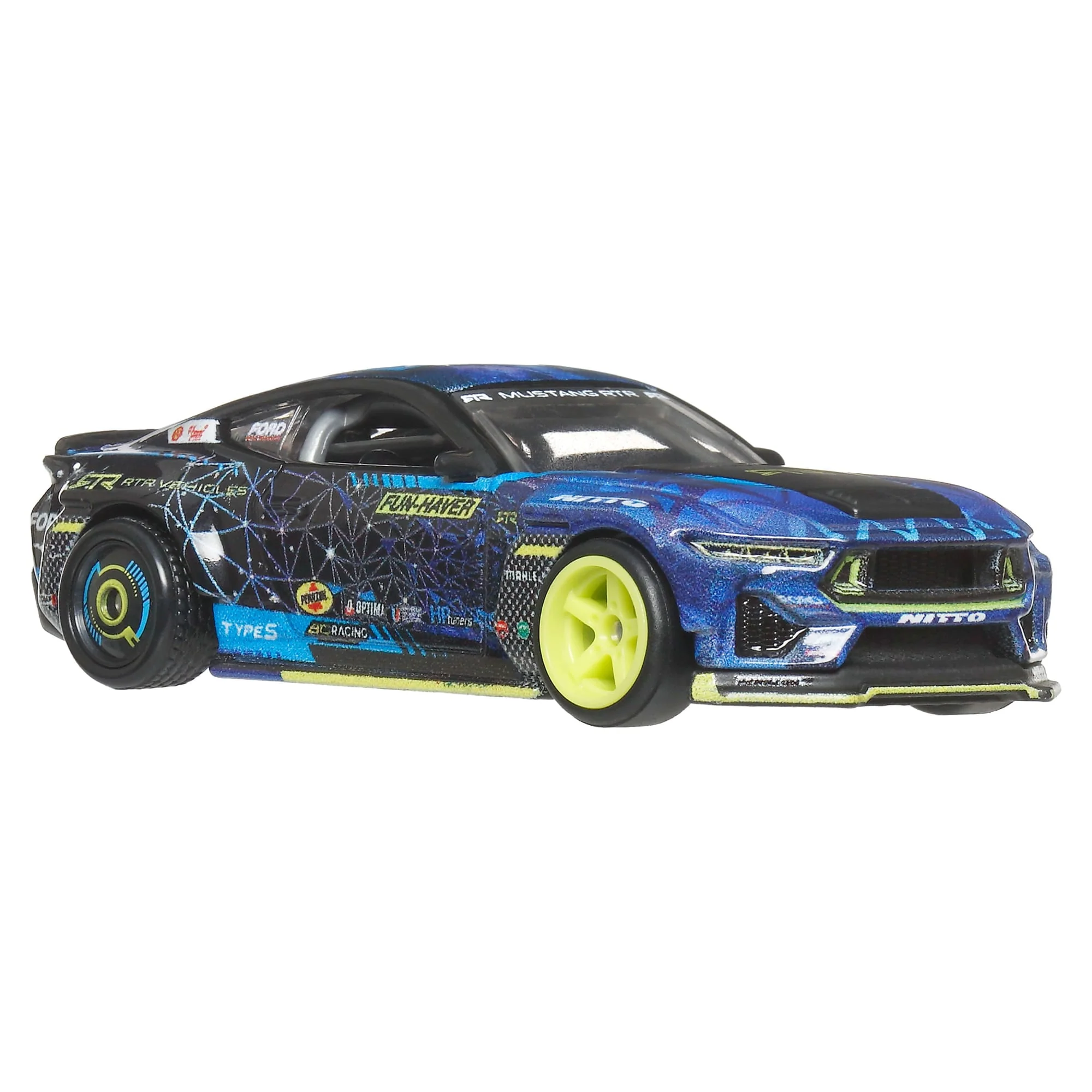Hot Wheels Premium Car Culture Circuit Legends Rtr Mustang Drift Sammel-Spielzeugauto Im Maßstab 1:64 - Image 2