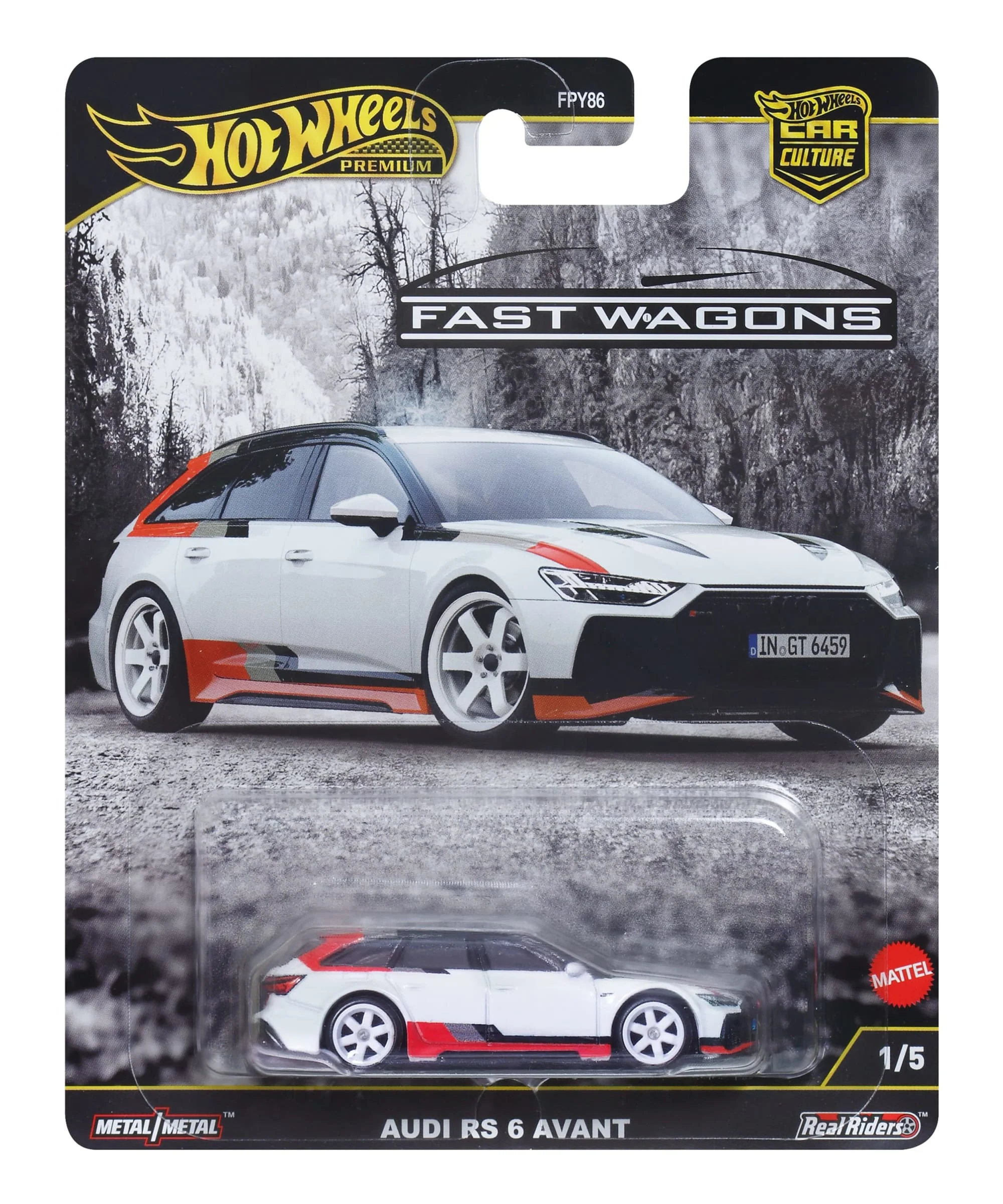 Hot Wheels Premium Car Culture Fast Wagons Mazda Rx3 Wagon Sammel-Spielzeugauto Im Maßstab 1:64 - Image 6