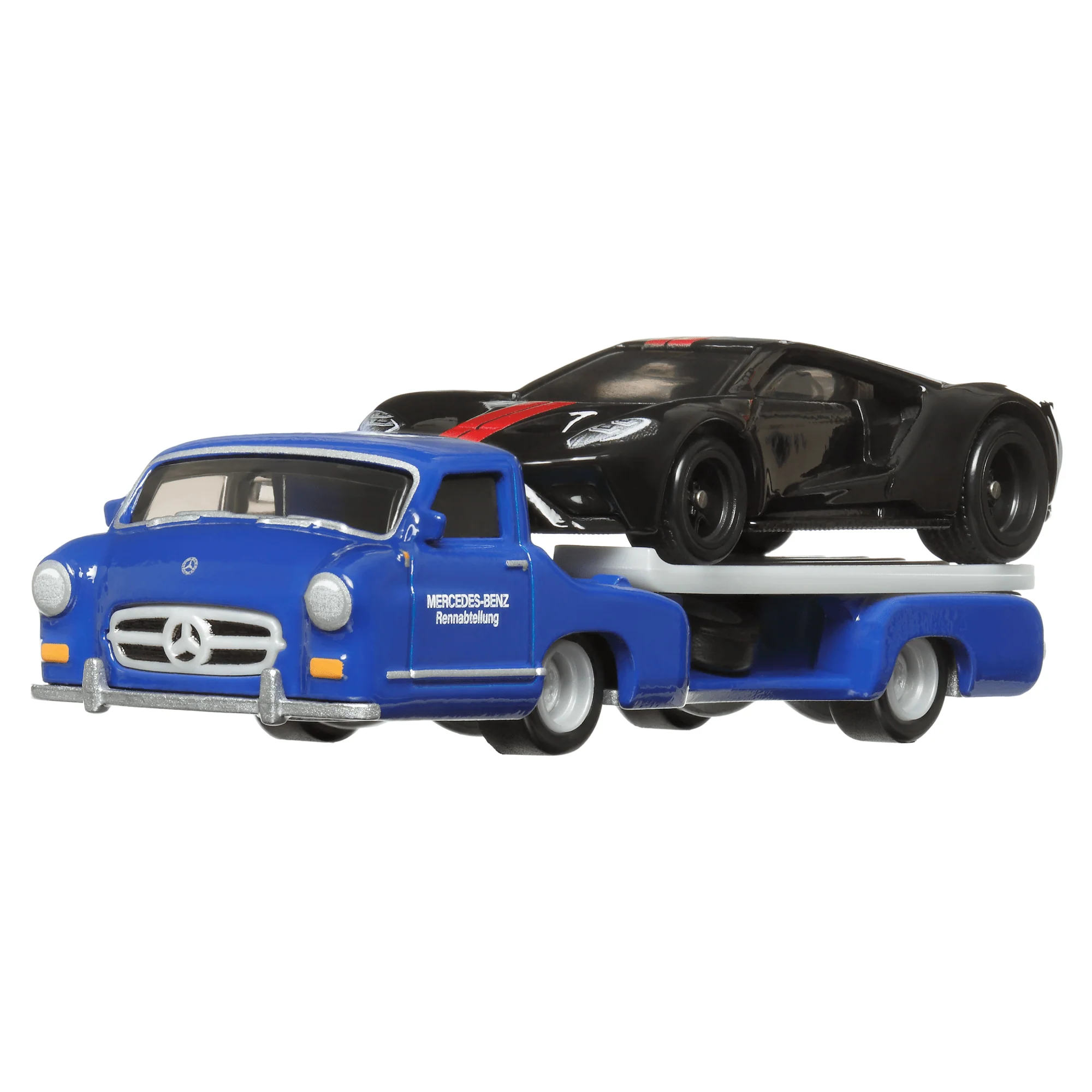 Hot Wheels Premium Collector Jay Leno’S Garage Set, 3 Cars & 1 Transporter - Image 3