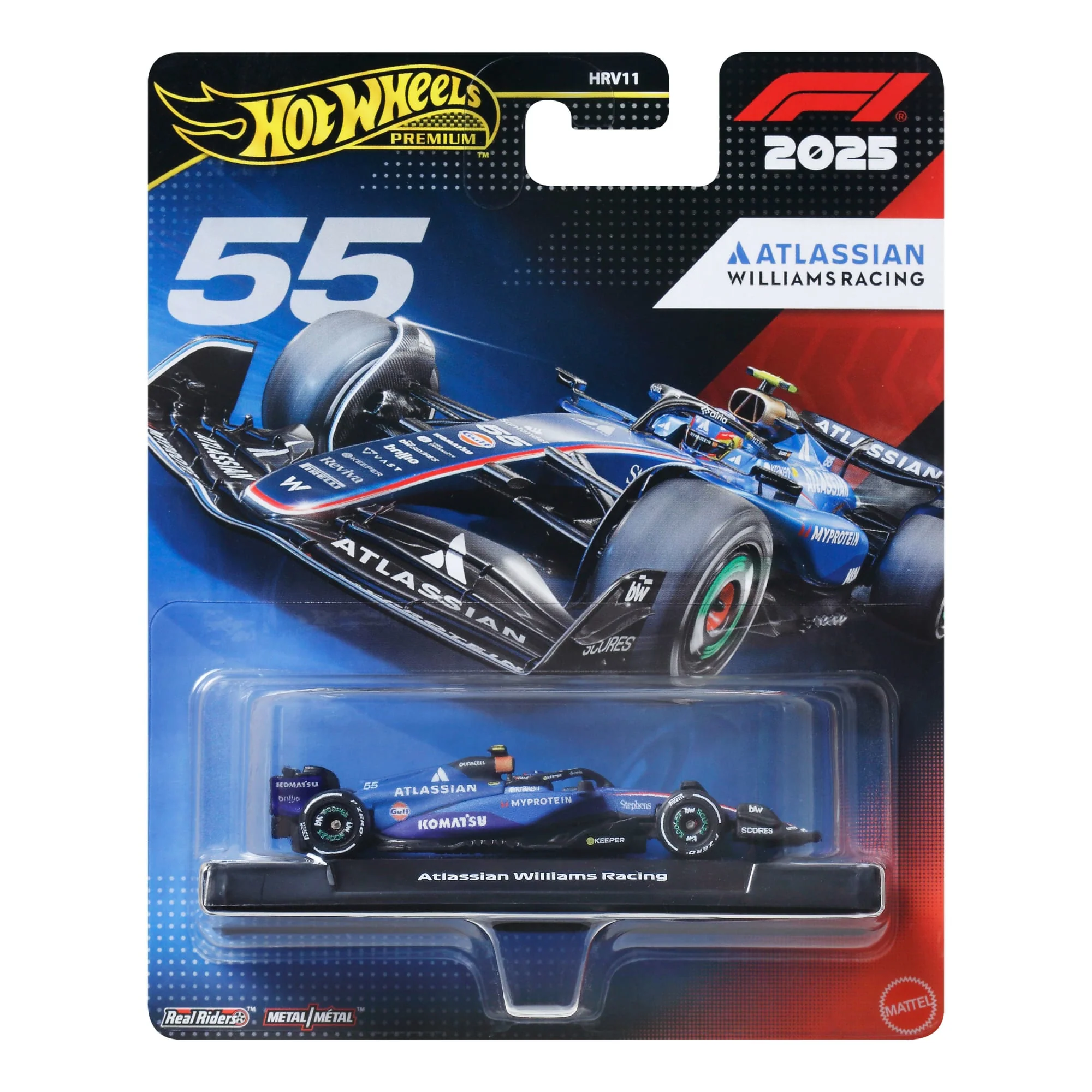 Hot Wheels 1:64 Scale Premium Die-Cast Formula 1 Collectible Toy Race Car - Image 6