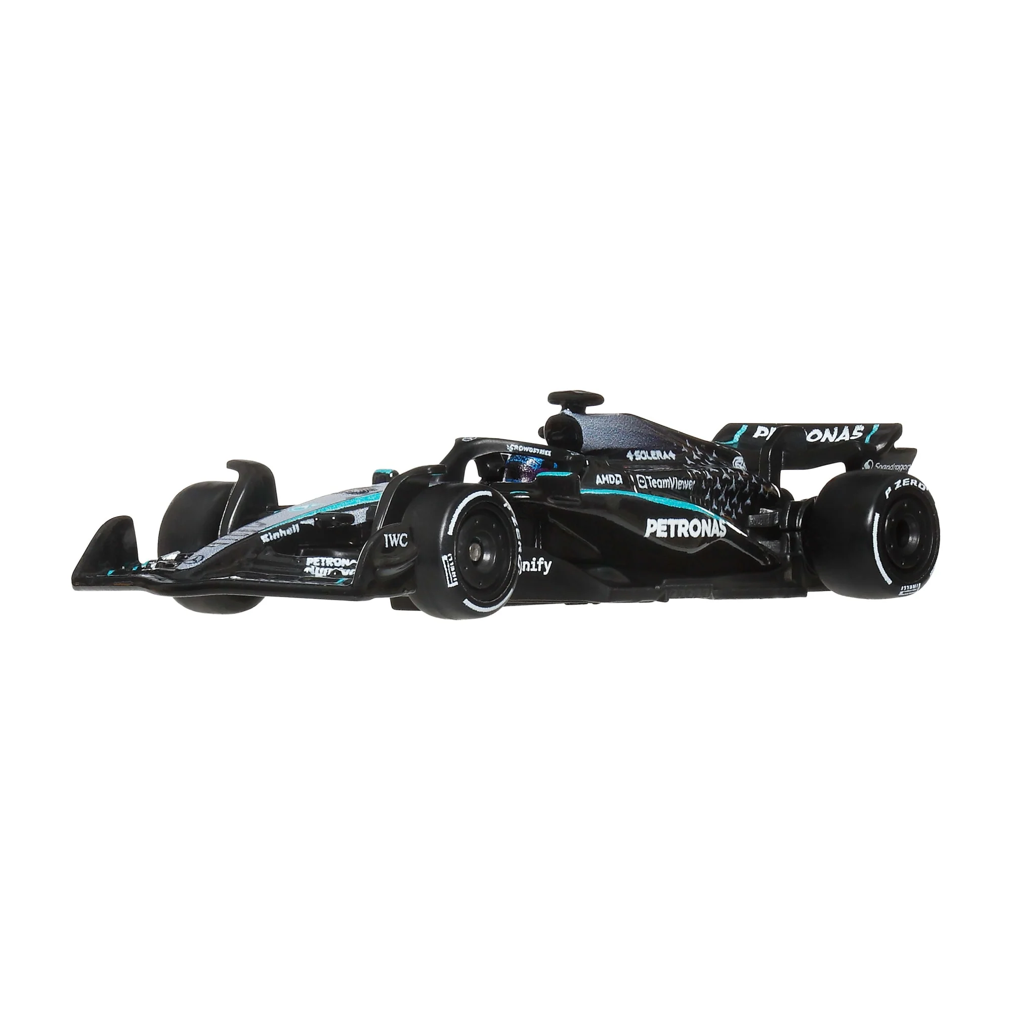 Hot Wheels Premium Formuła 1 Metalowy samochód bolid F1 w skali 1:64 Mercedes-Benz – George Russel #63 Auto dla kolekcjonerów