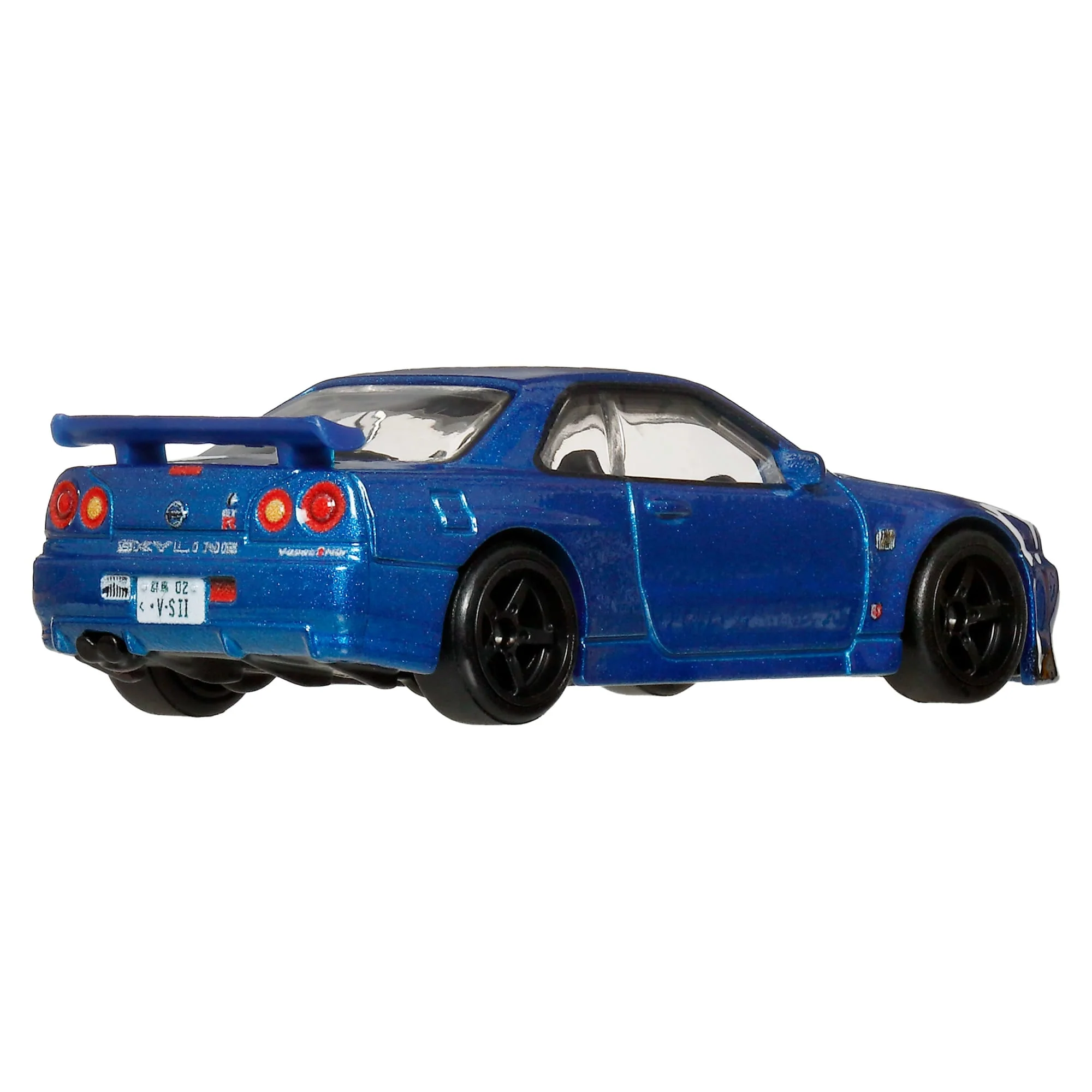 Hot Wheels Premium Kultowe auta Nissan Skyline R34 GTR Samochód 1:64 Zabawka 3+ - Image 2