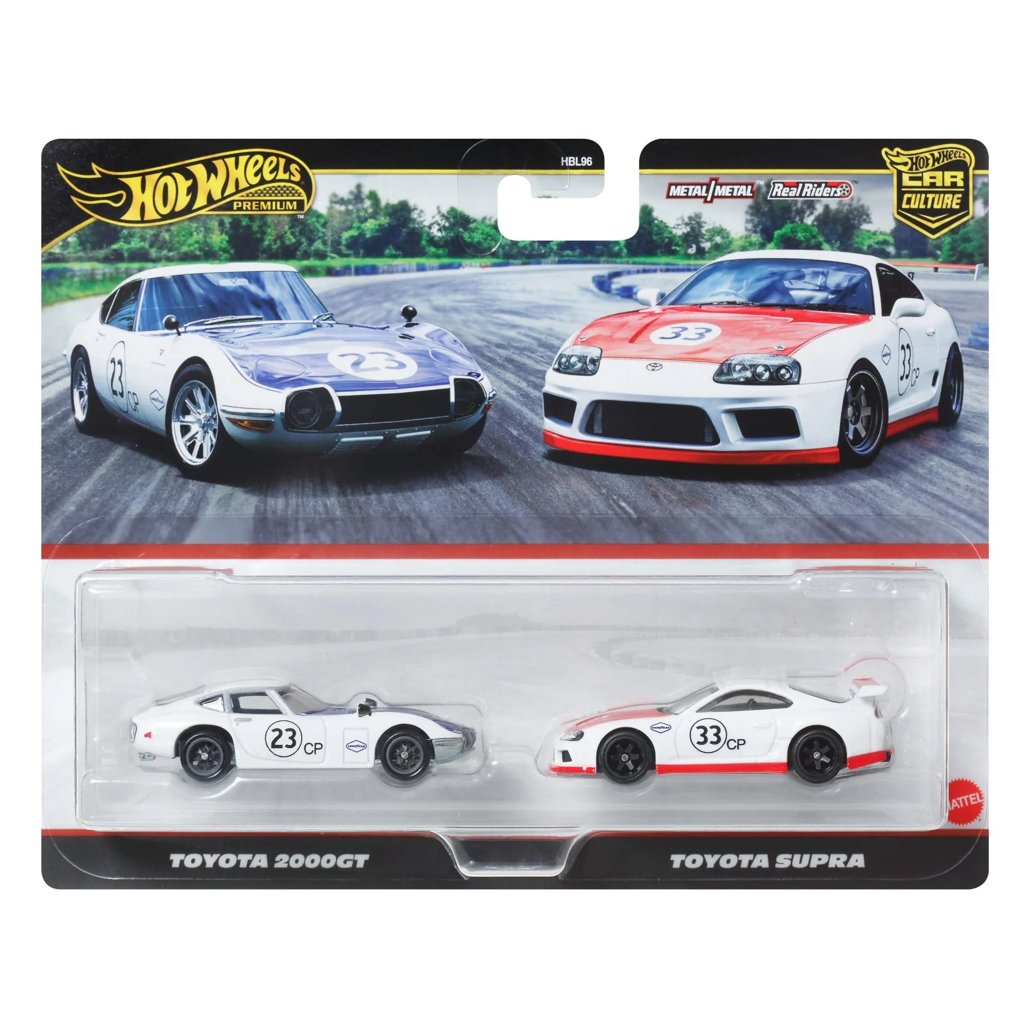 Hot Wheels Premium Kultowe auta Toyota Samochody 2-pak 1:64 Zestaw 3+ - Image 7