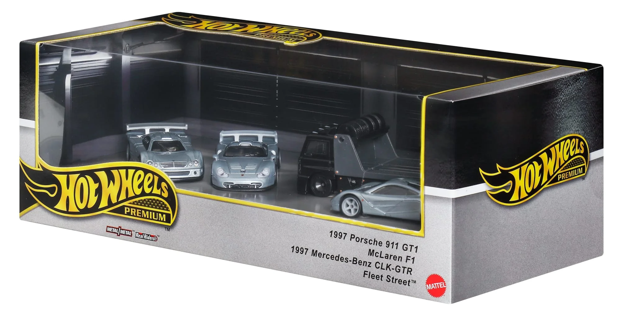 Hot Wheels Premium Le Mans „Holy Trinity” Wielopak pojazdów Zabawki 3 auta i 1 transporter Zestaw 3+ - Image 2