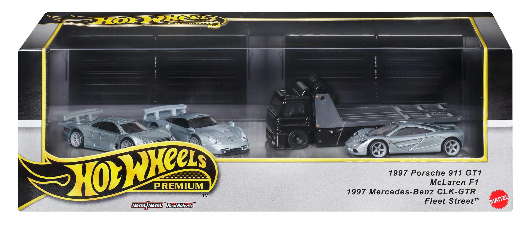 Hot Wheels Premium Le Mans „Holy Trinity” Wielopak pojazdów Zabawki 3 auta i 1 transporter Zestaw 3+ - Image 3
