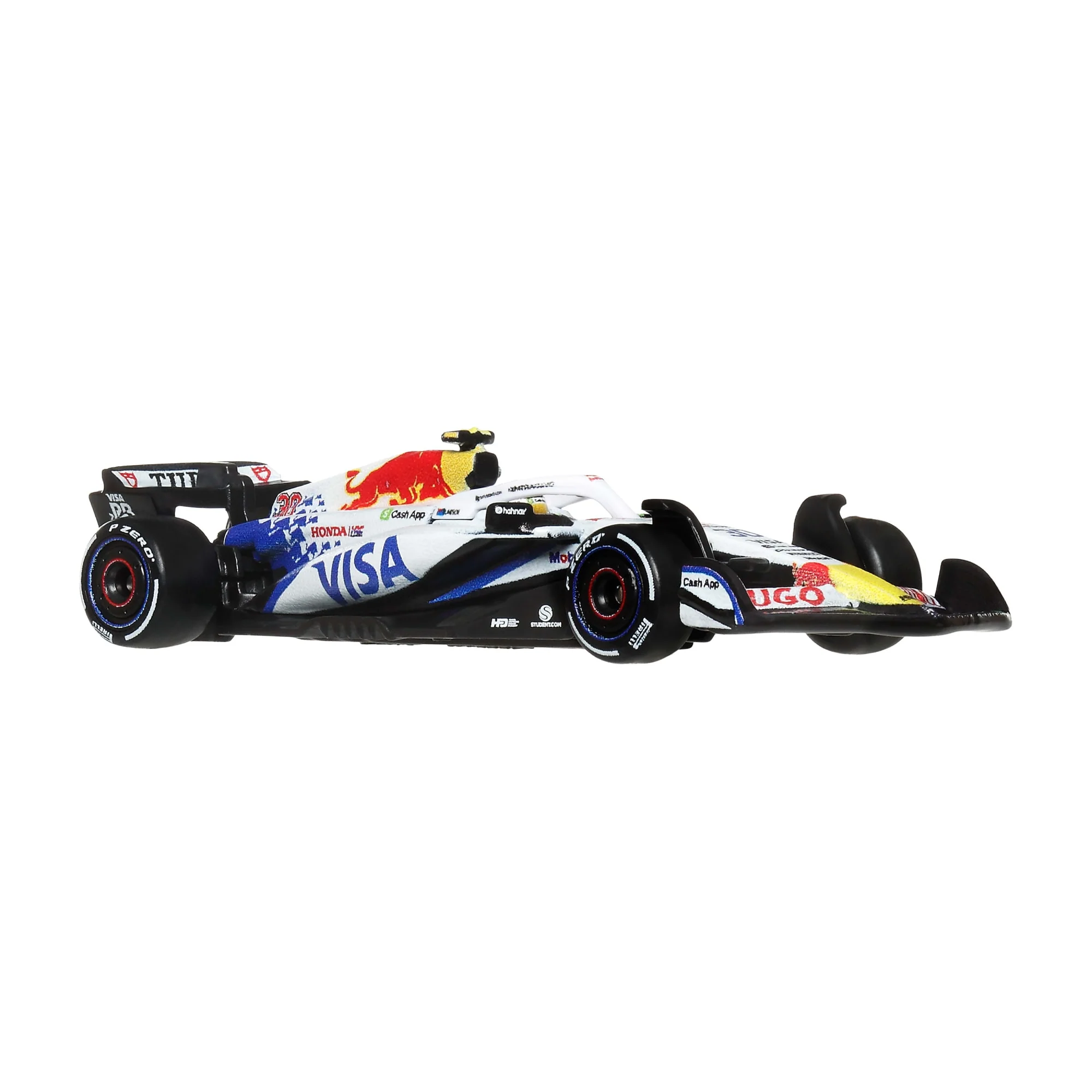 Hot Wheels Premium Formuła 1 Metalowy samochód bolid F1 w skali 1:64 VCARB – Liam Lawson #30 Auto dla kolekcjonerów - Image 2