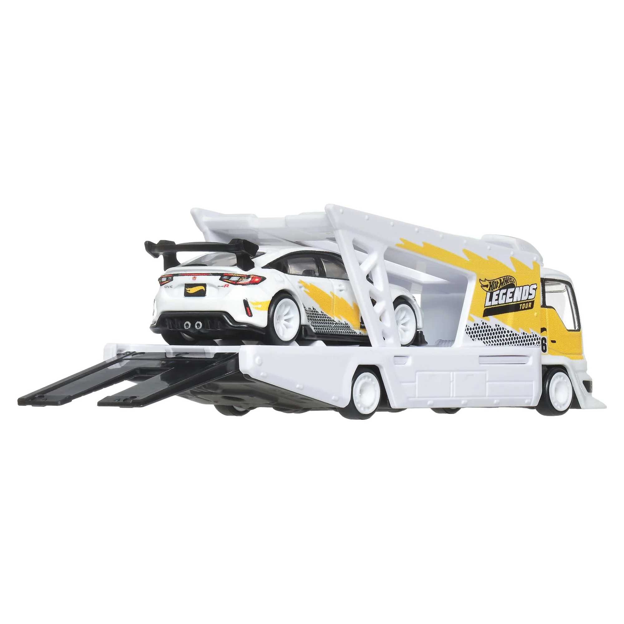 Hot Wheels Legends Team Transport Ve Oyuncak Araba, 2'Li 1:64 Ölçekli Özel Araç Paketi - Image 3