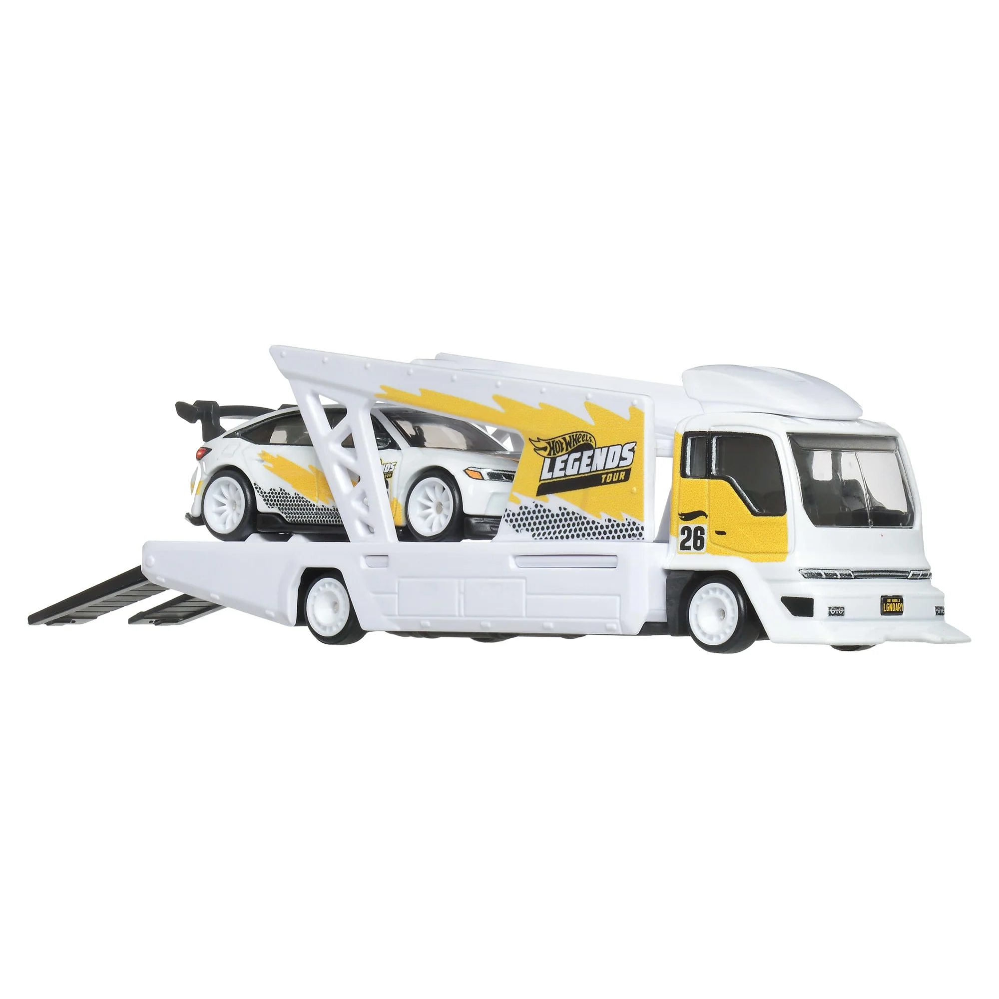 Hot Wheels Legends Team Transport Ve Oyuncak Araba, 2'Li 1:64 Ölçekli Özel Araç Paketi - Image 4