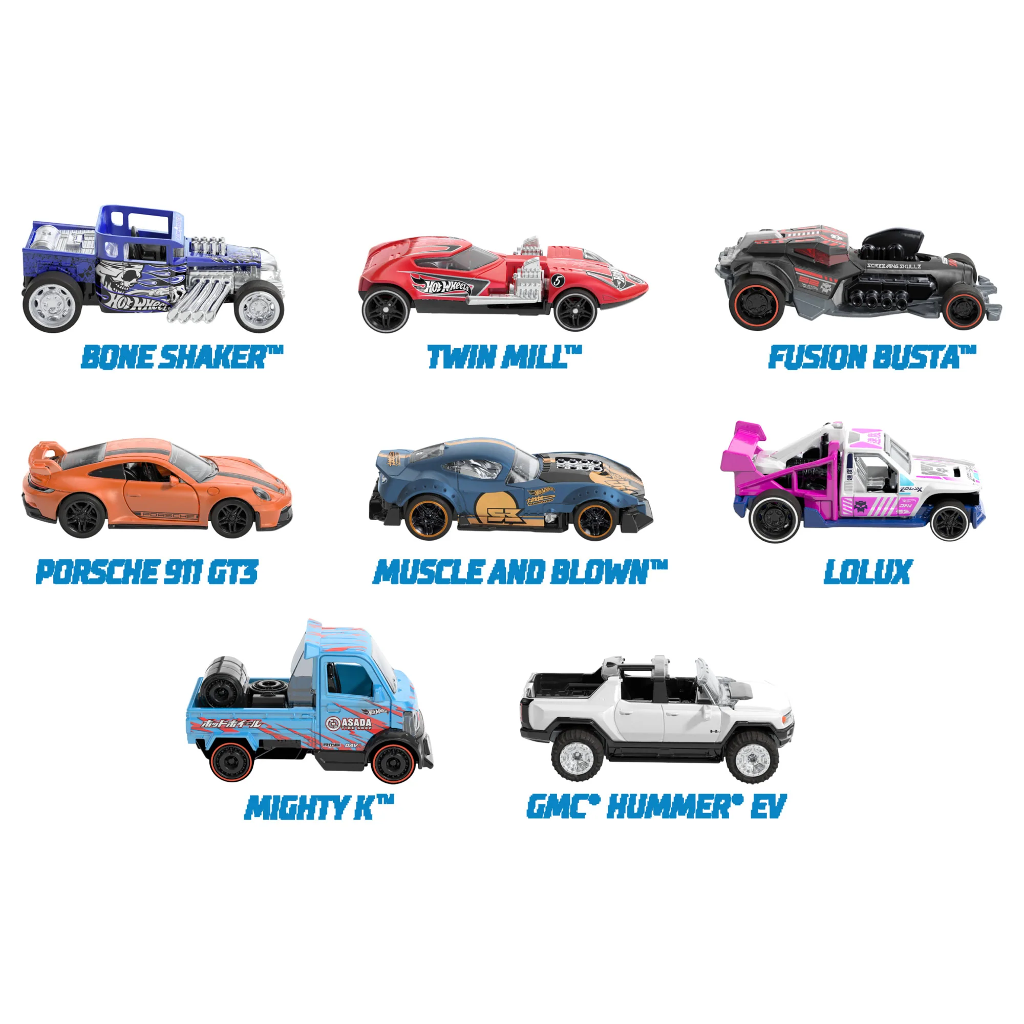 Hot Wheels Bolidi A Retrocarica, Macchinina In Scala 1:43, Tira Indietro E Rilascia Per Sfrecciare