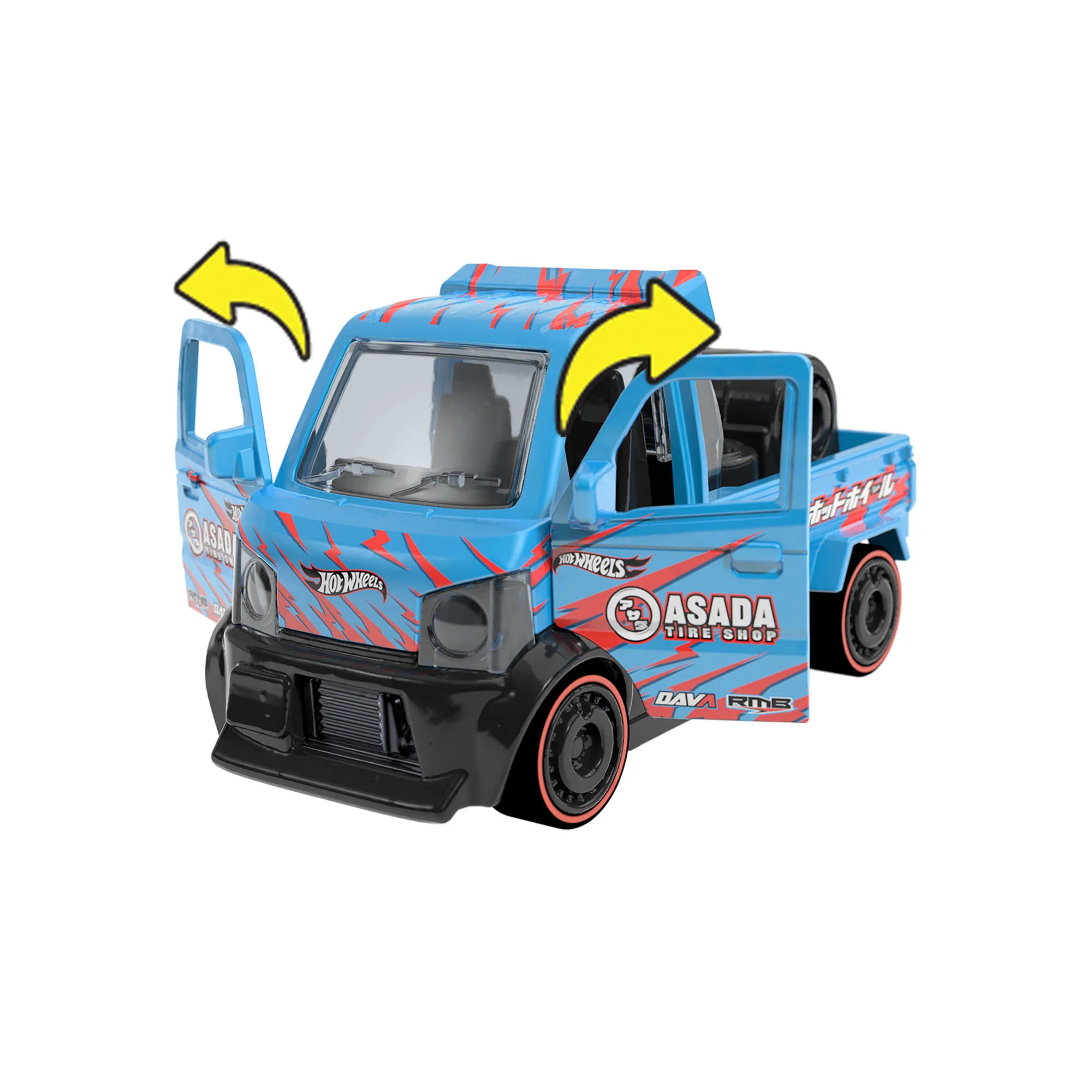 Hot Wheels Pull-Back Speeders Toy Car In 1:43 Scale, Pull Car Backward & Release To Race - Image 3