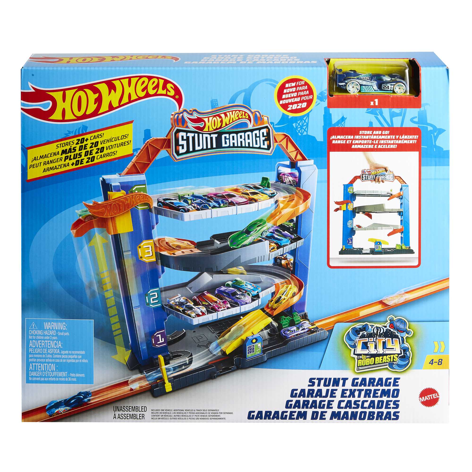 Hot Wheels® CIty Kaskaderski garaż - Image 6