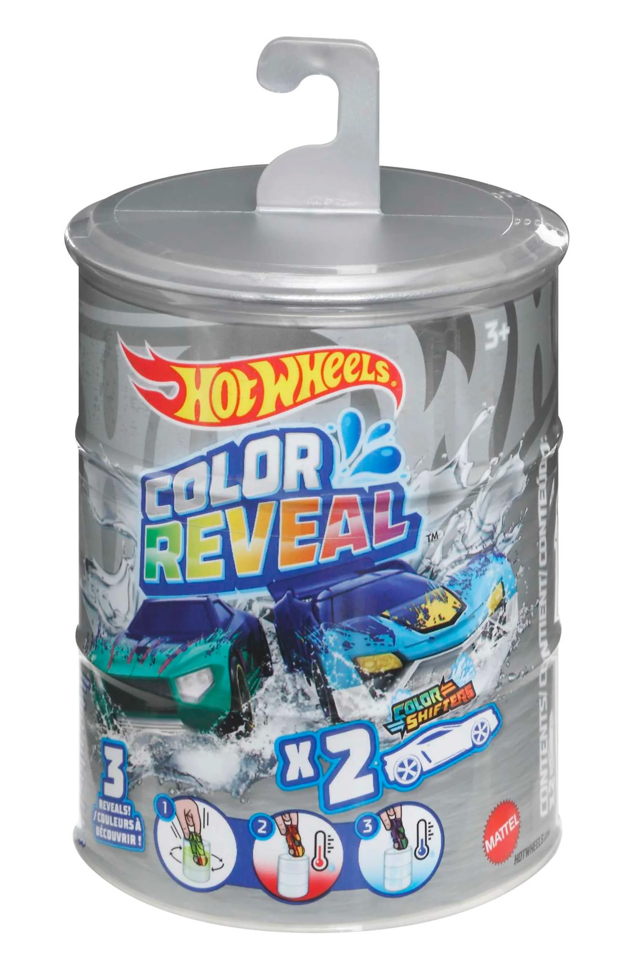 Hot Wheels® Color Reveal™ 2-pak samochodów Asortyment - Image 4