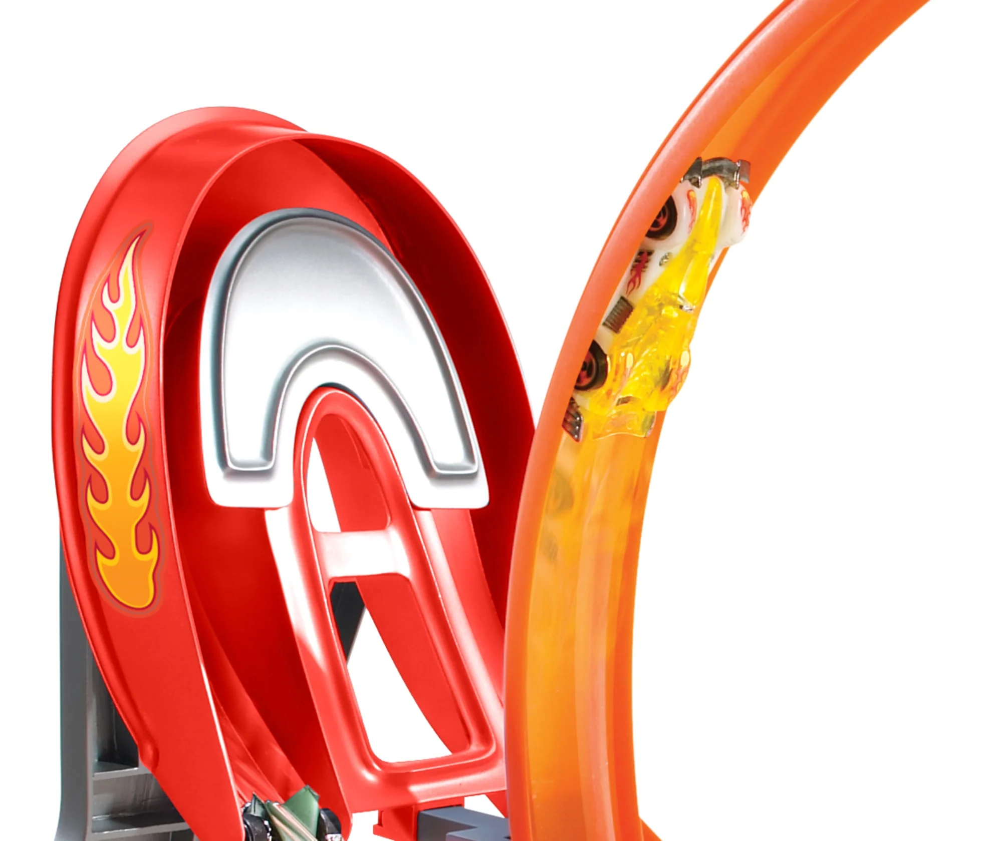 Hot Wheels Track Builder Tor rajdowy z napędem Power Shift - Image 4