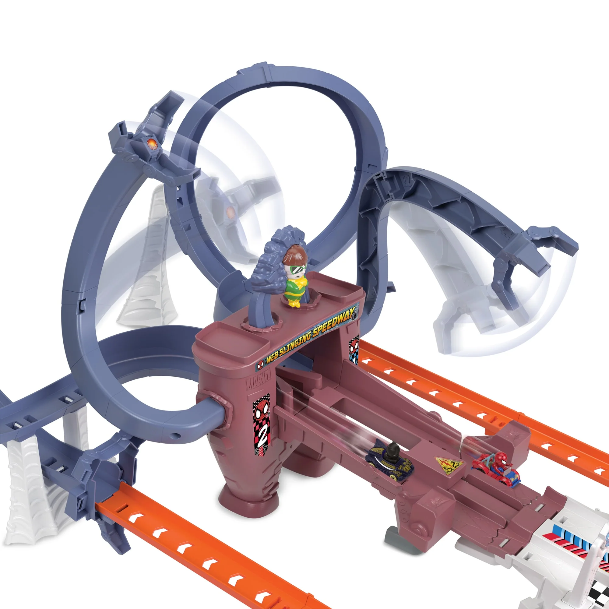 Hot Wheels-Racerverse-Piste De Course Mobile De Spiderman-Coffret - Image 4