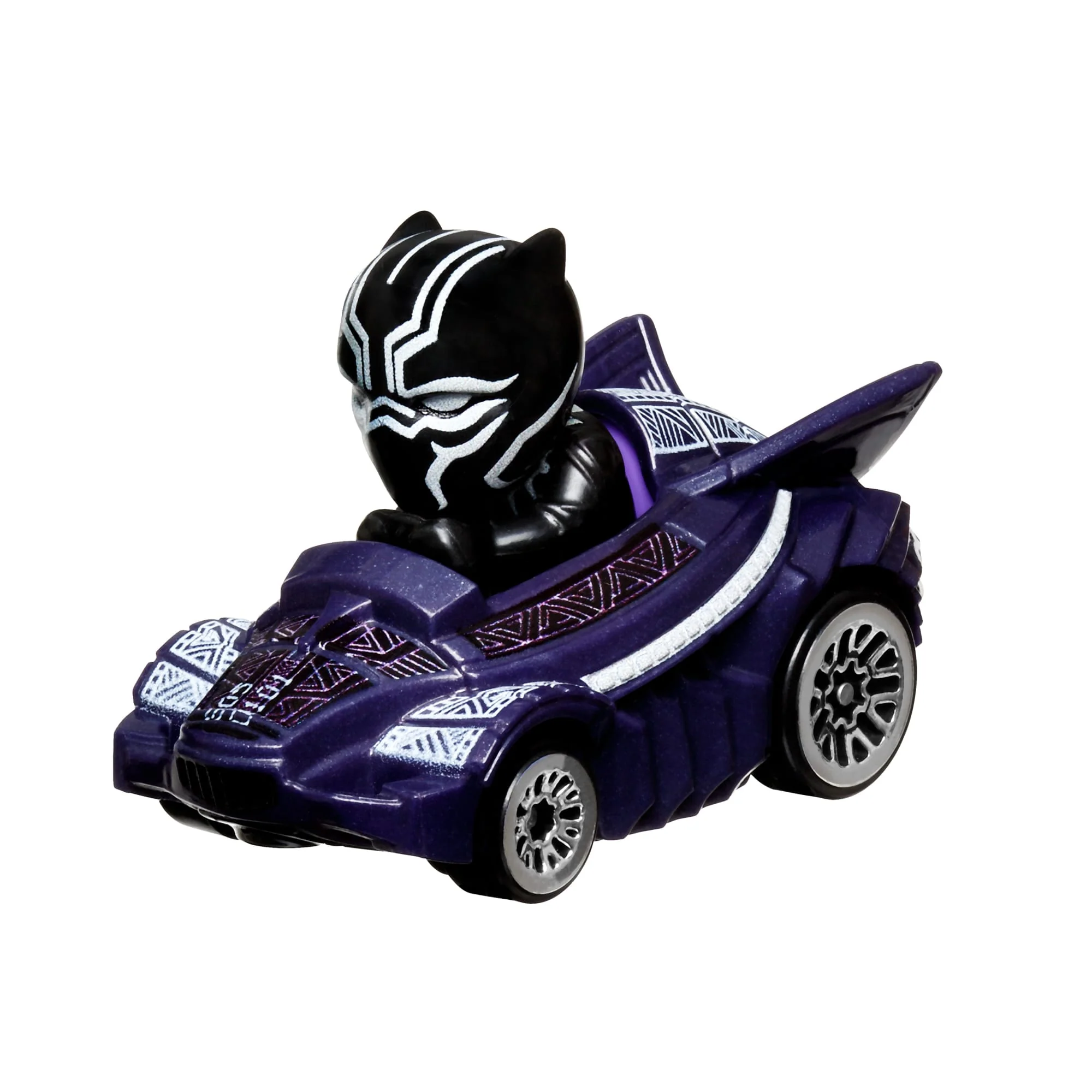 Hot Wheels Racerverse, Set Of 5 Die-Cast Hot Wheels Cars With Marvel Characters As Drivers - Image 2