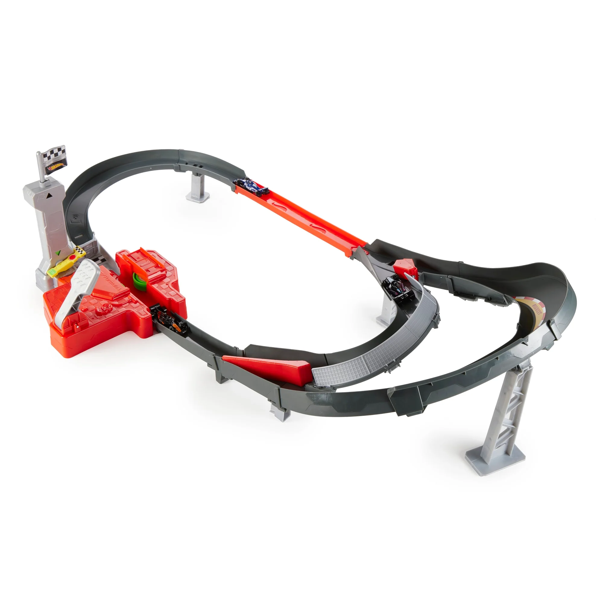 Hot Wheels Racing Formel 1 Rennstrecke-Trackset Mit 3 Die-Cast Spielzeugautos Im Maßstab 1:64 - Image 3