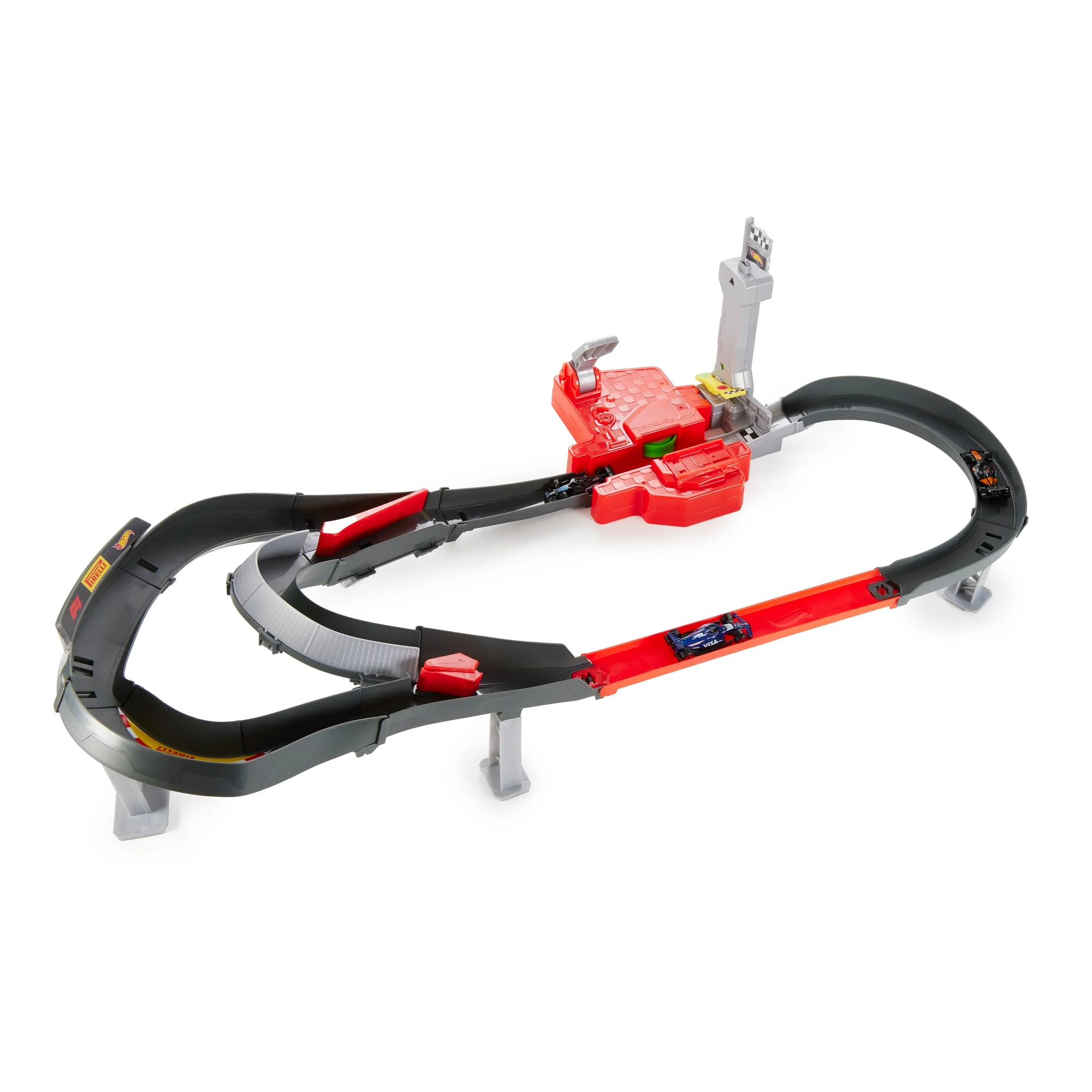 Hot Wheels Racing Formel 1 Rennstrecke-Trackset Mit 3 Die-Cast Spielzeugautos Im Maßstab 1:64 - Image 4