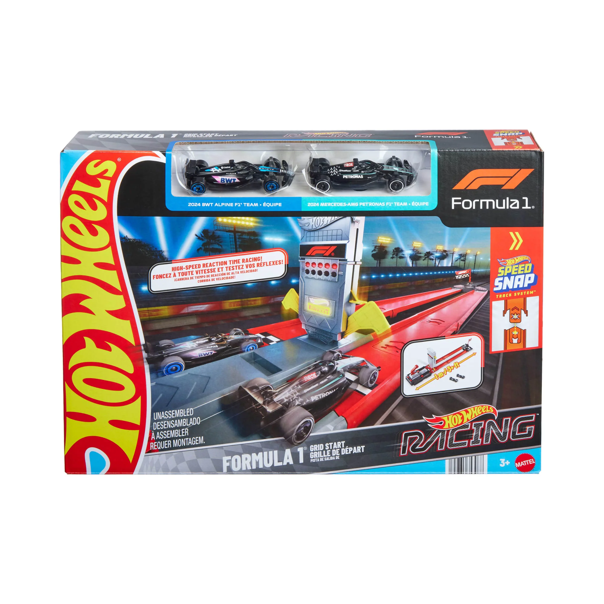 Hot Wheels Racing Formula 1 Pista Griglia Di Partenza Con 2 Macchinine Da F1 Die-Cast in Scala 1:64 - Image 6