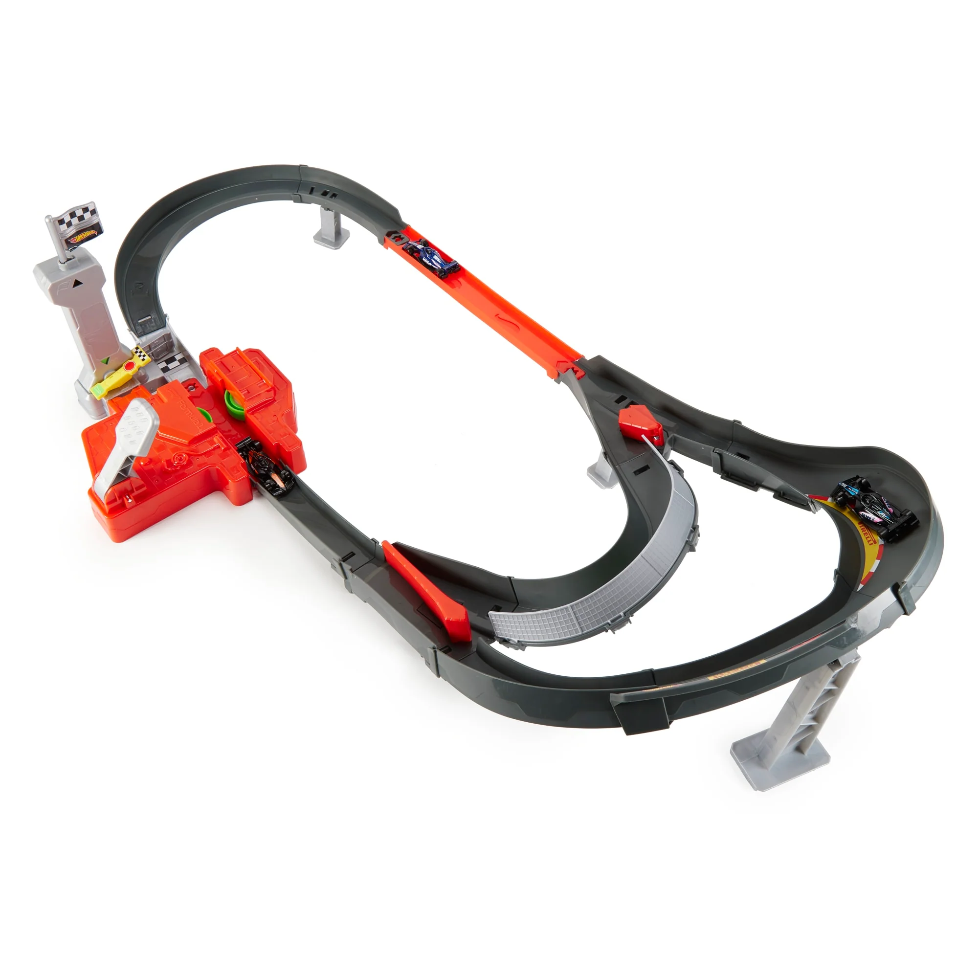 Hot Wheels Racing Formula 1 Sprint Race Circuit Track Set With 3 Die-Cast Toy Cars in 1:64 Scale - Image 5