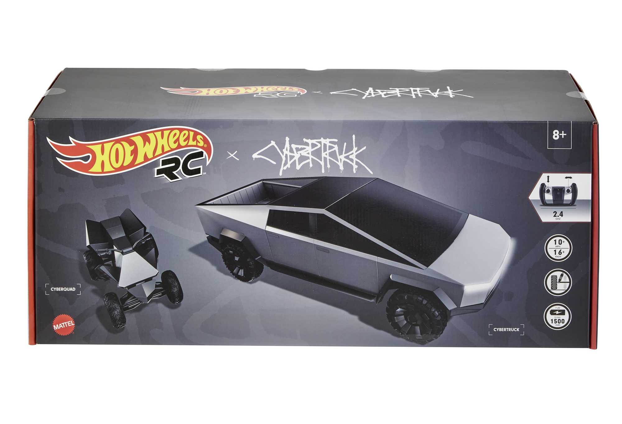 Hot Wheels Rc 1:10 Tesla Cybertruck - Image 6