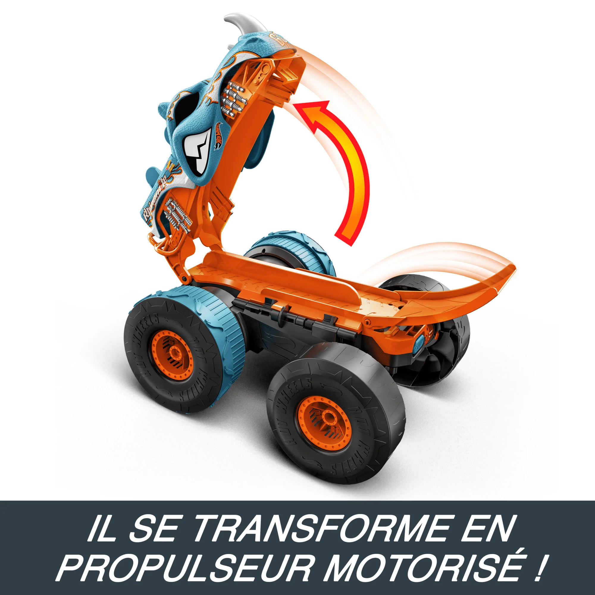 Hot Wheels-Rhinomite Transformable Radiocommandé 1/12 Race Ace 1/64 - Image 6
