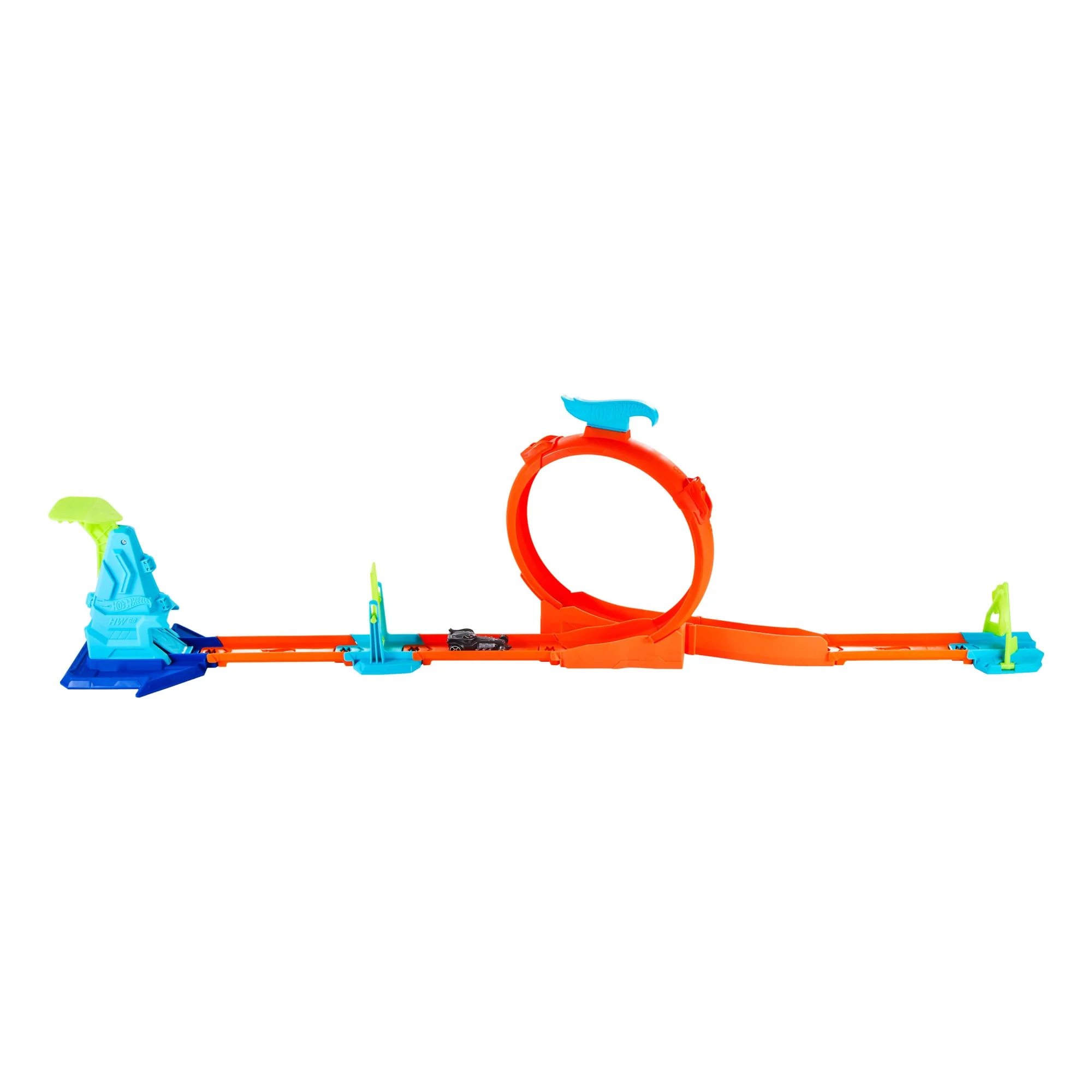 Hot Wheels Şampiyonların Pist Seti Ve 1:64 Ölçekli Metal Araba, Çemberli Veya Rampayla Akrobasi Hareketleri (Stiller Çeşitlilik Gösterebilir) - Image 2