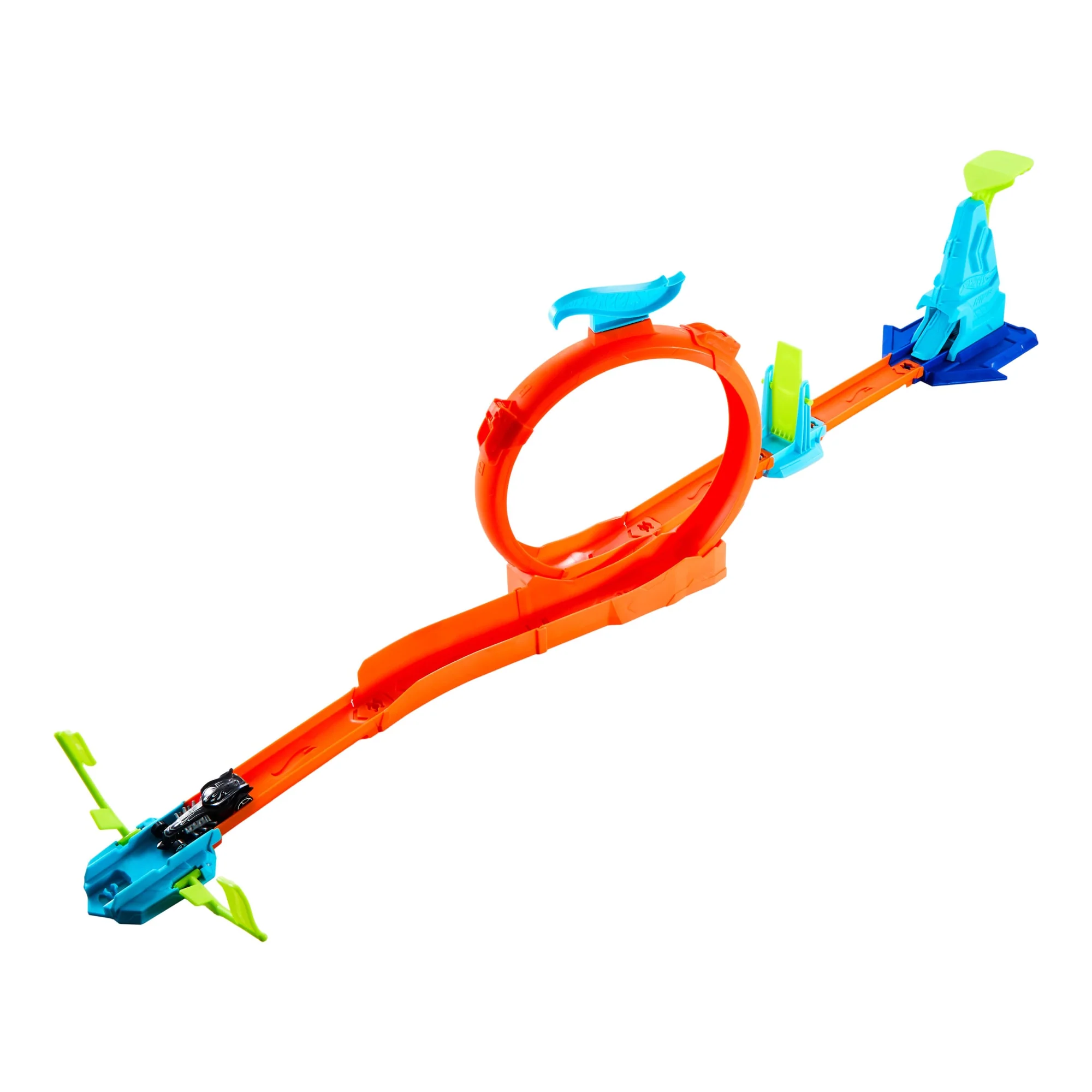 Hot Wheels Şampiyonların Pist Seti Ve 1:64 Ölçekli Metal Araba, Çemberli Veya Rampayla Akrobasi Hareketleri (Stiller Çeşitlilik Gösterebilir) - Image 5