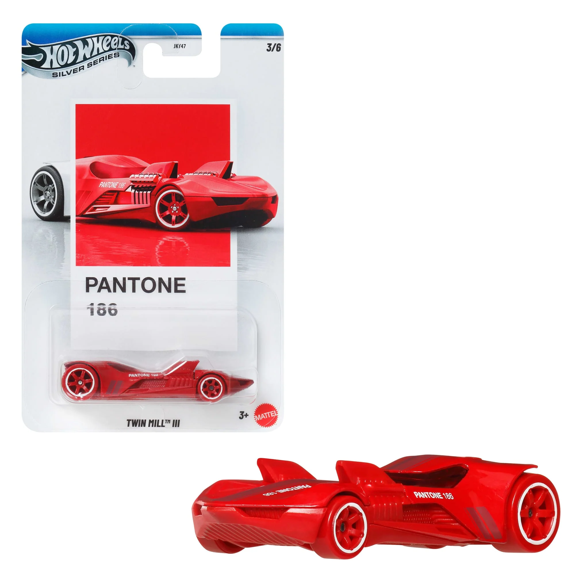 Hot Wheels Pantone Speelgoedwagen Of Truck, Metalen Voertuig Op Een Schaal Van 1:64 Voor Verzamelaars En Kinderen (Stijlen Kunnen Variëren) - Image 3