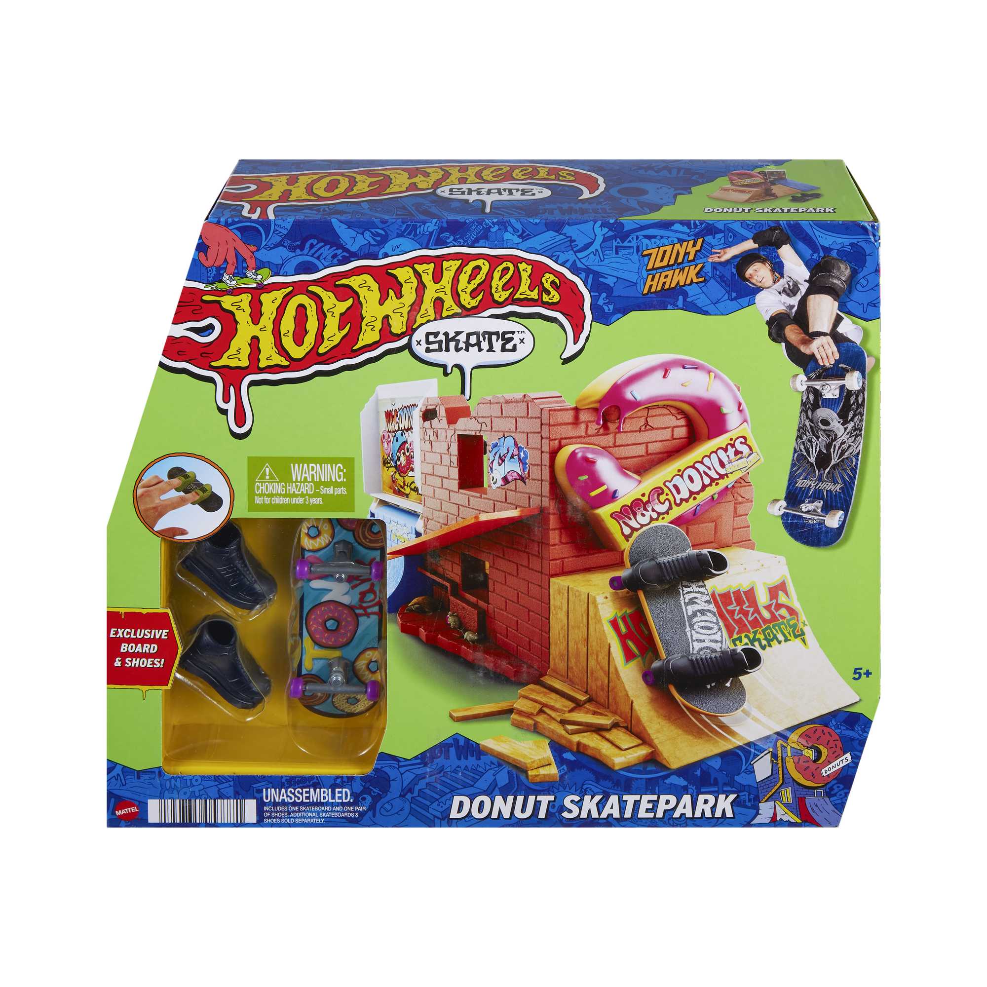 Hot Wheels - Skate - Assortiment Coffret Skatepark Drop In - Petite Voiture - 3 Ans Et + - Image 6