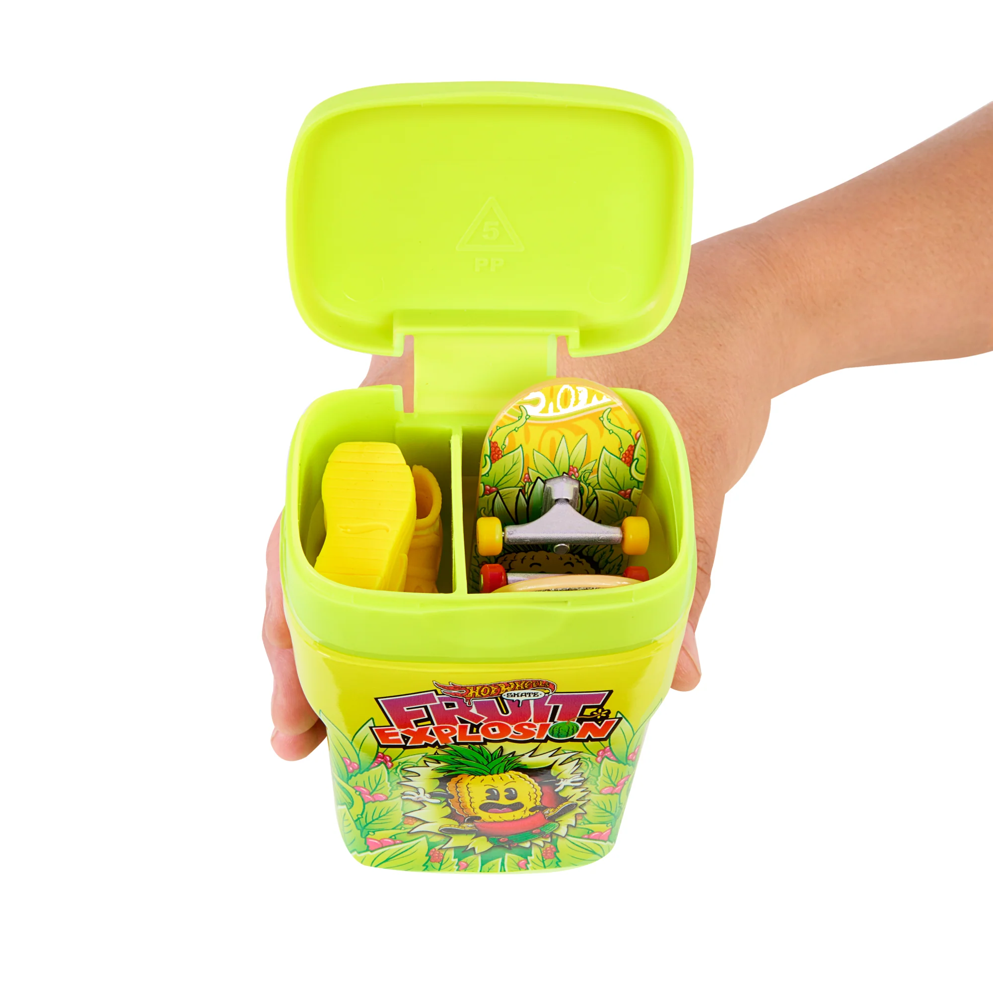 Contenitore Hot Wheels Skate Con 2 Esclusive Tavole E 1 Paio Di Scarpine Da Skate Rimovibili Nella Custodia - Image 5