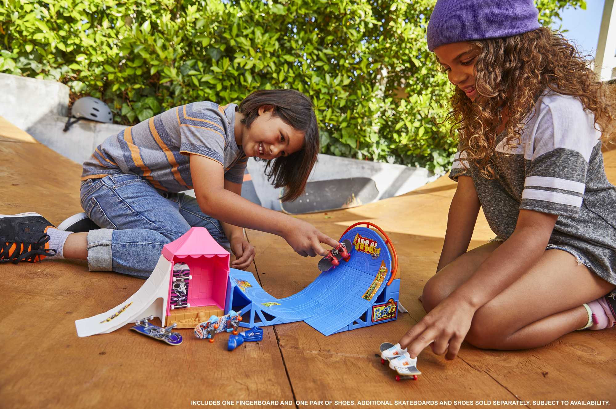 Hot Wheels - Skate - Coffret Skatepark Attractions Tony Hawk - Petite Voiture - 3 Ans Et + - Image 2