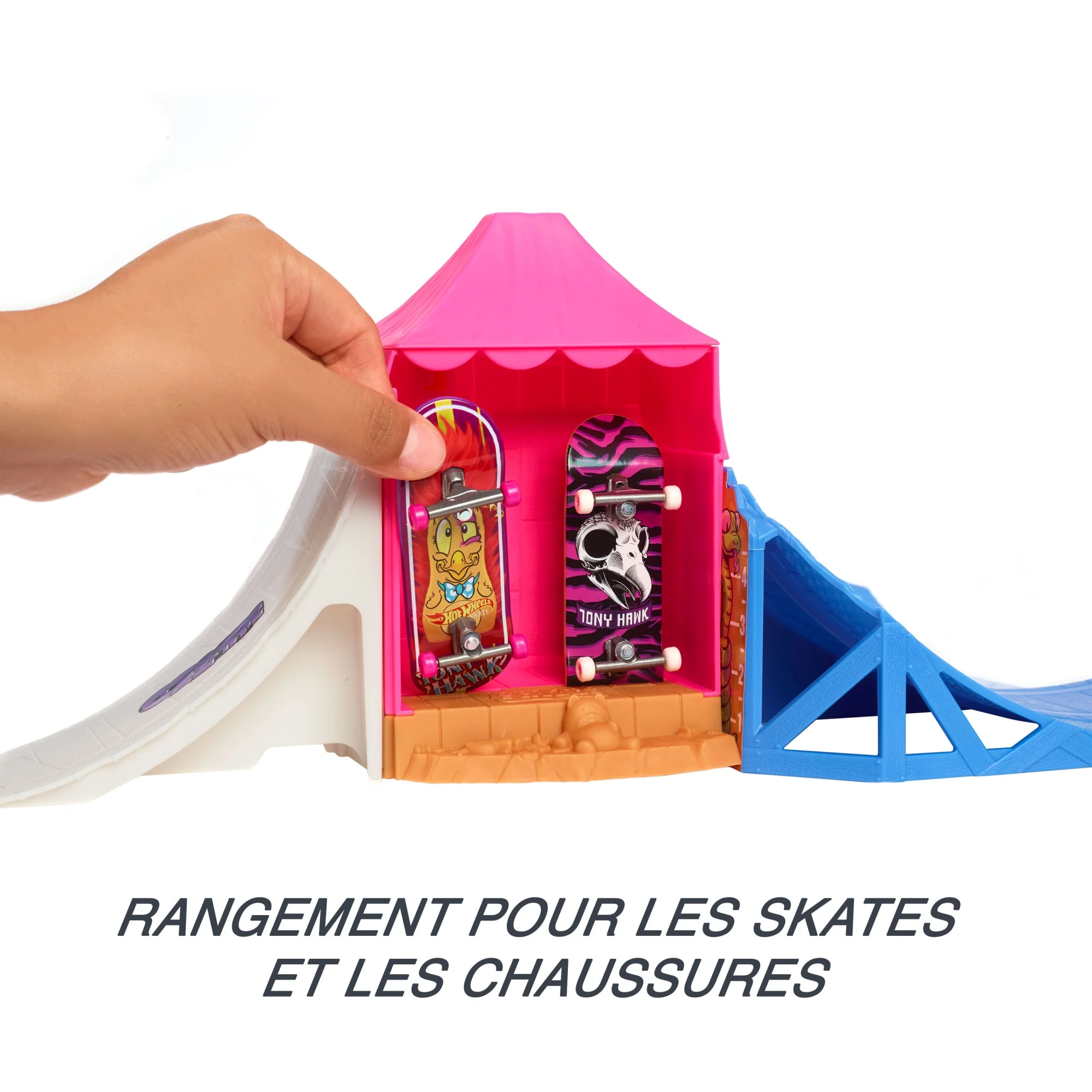 Hot Wheels - Skate - Coffret Skatepark Attractions Tony Hawk - Petite Voiture - 3 Ans Et + - Image 7