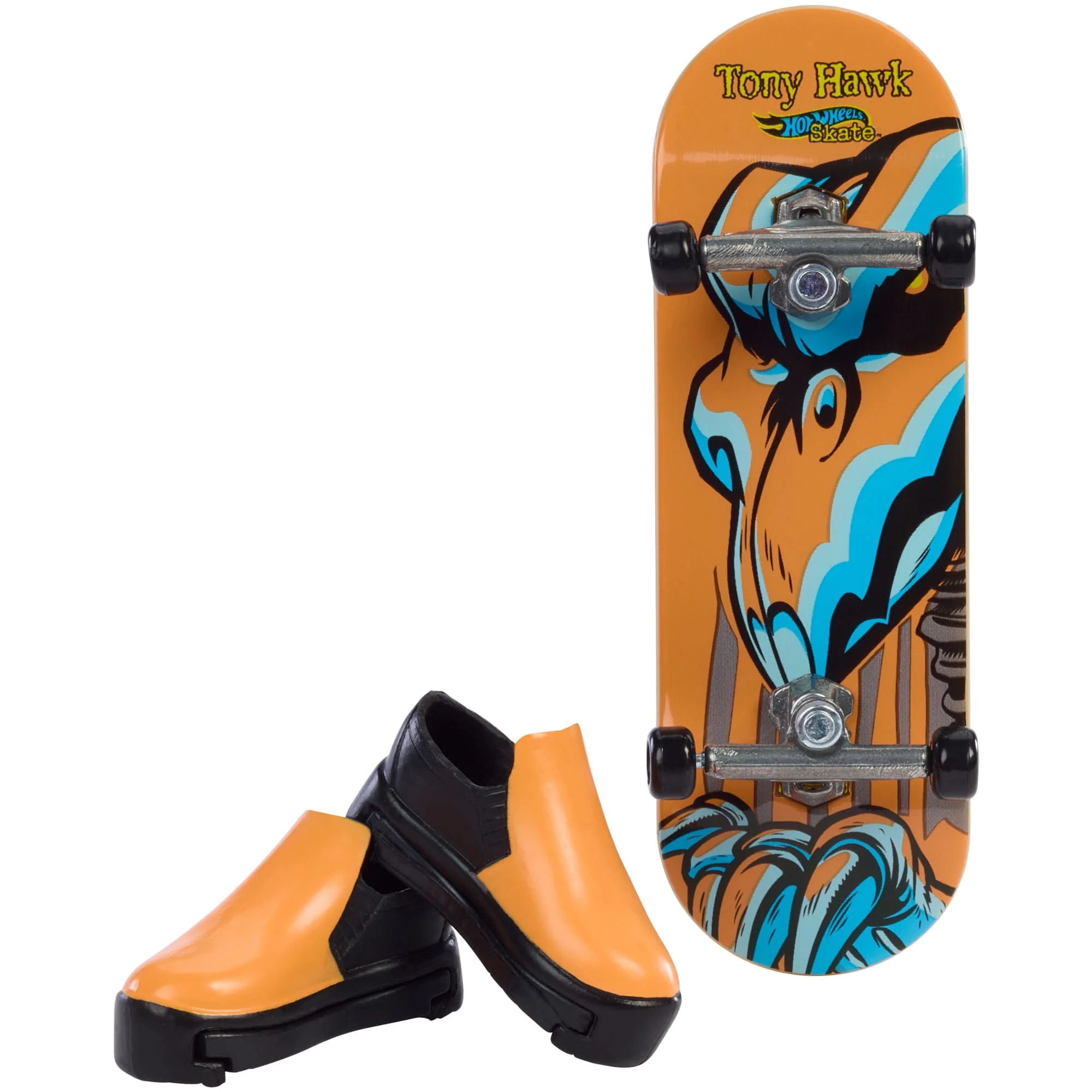 Hot Wheels Skate Neon Tony Hawk Parmak Kaykayı Ve Çıkarılabilir Kaykay Ayakkabısı - Image 4