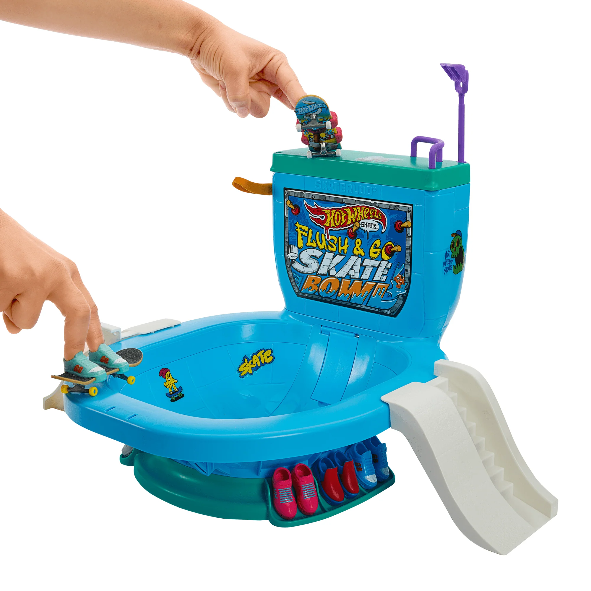 Hot Wheels Skate Odjazdowa Muszla Zestaw - Image 3