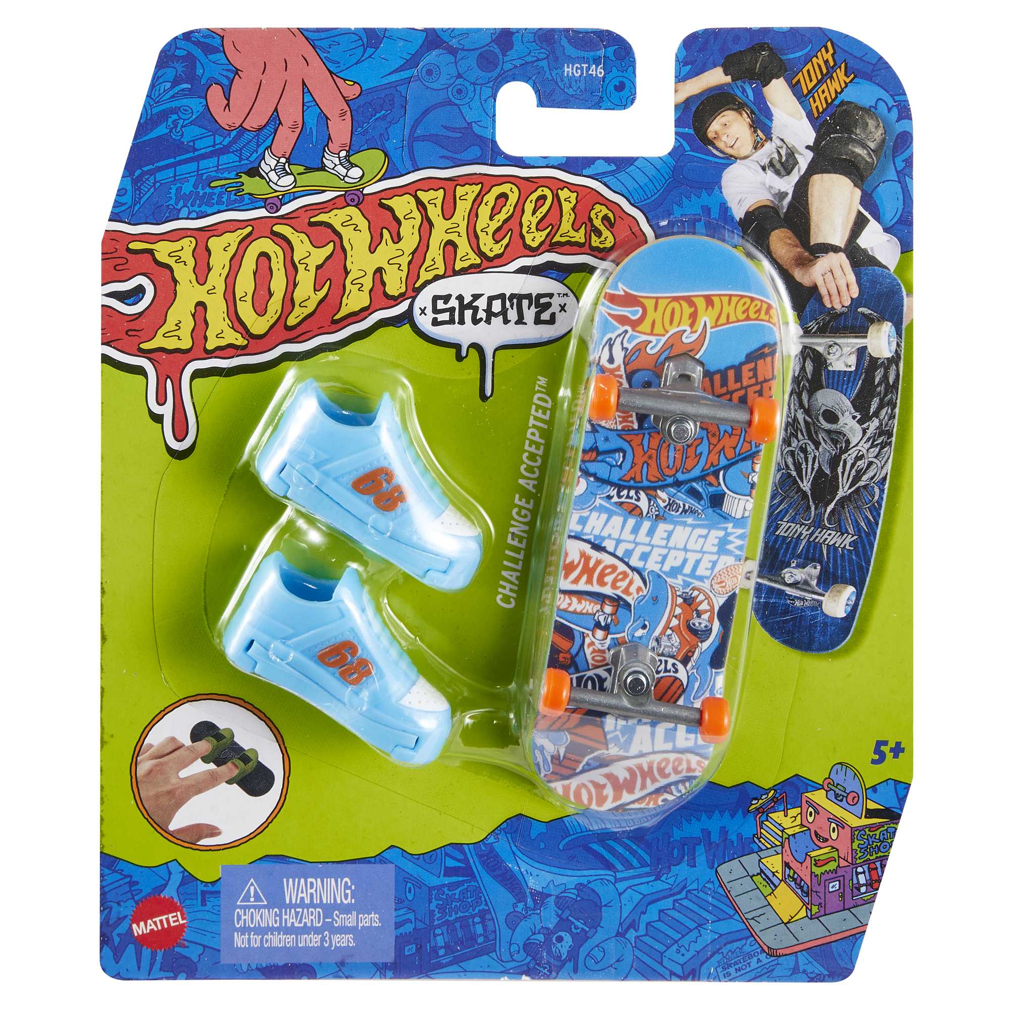 Hot Wheels Skate Parmak Kaykay ve Ayakkabı Paketleri - Image 4