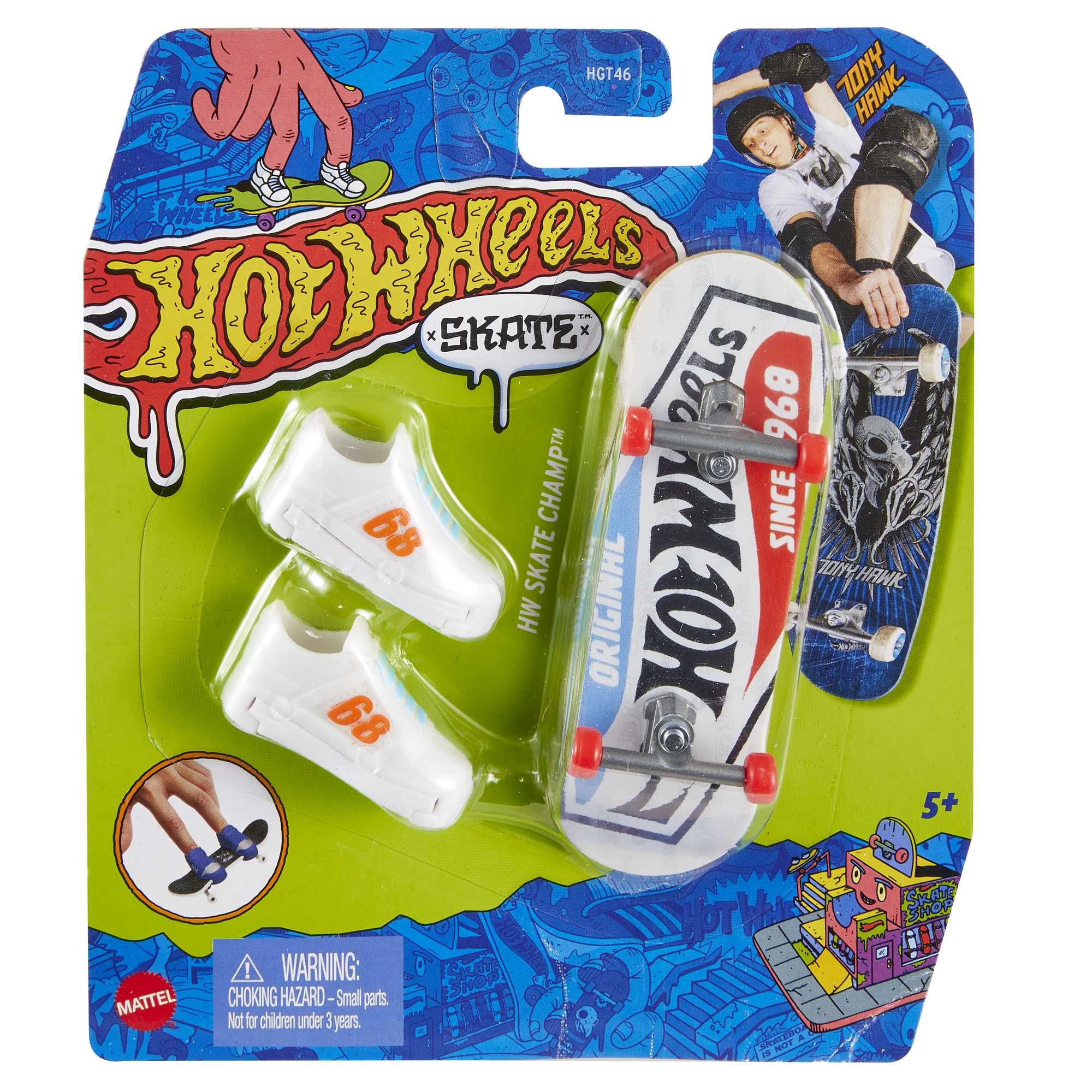 Hot Wheels Skate Parmak Kaykay ve Ayakkabı Paketleri - Image 6