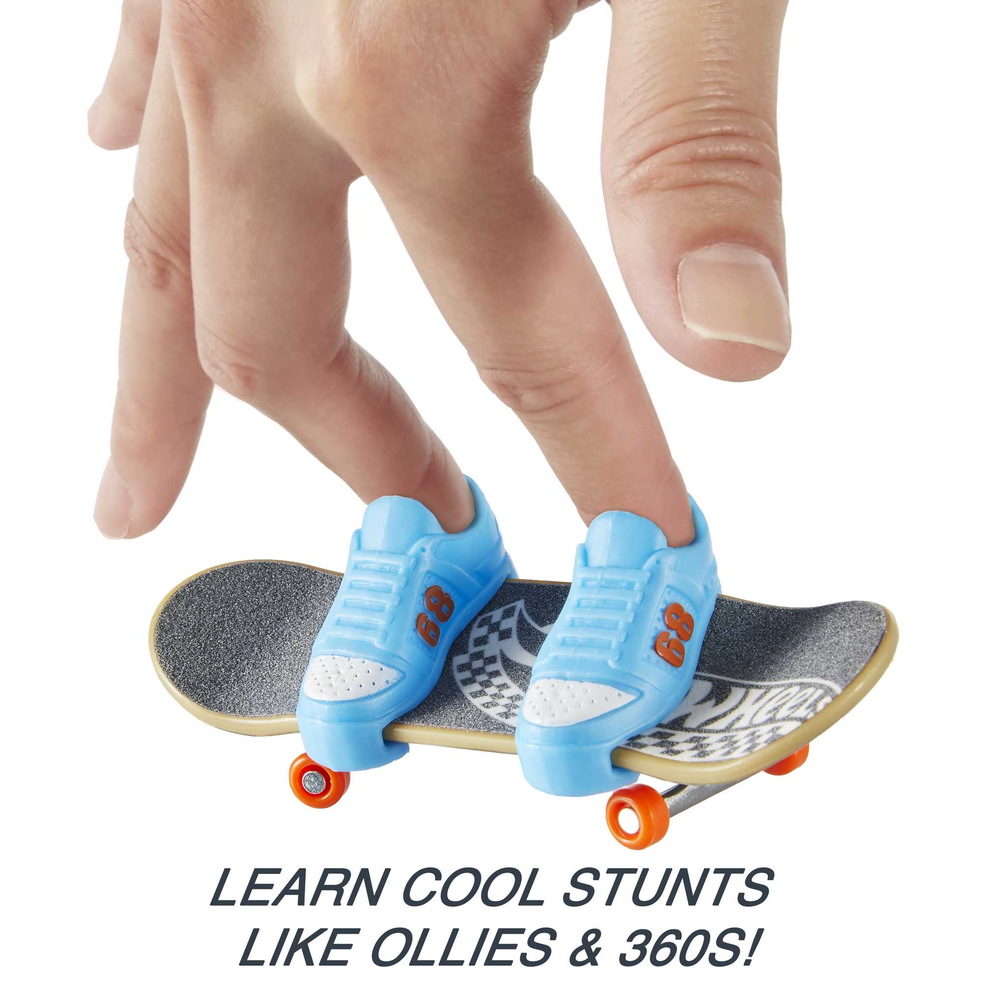 Hot Wheels Skate Tony Hawk Fingerboard & Skate Shoes, Toy For Kids - Image 3