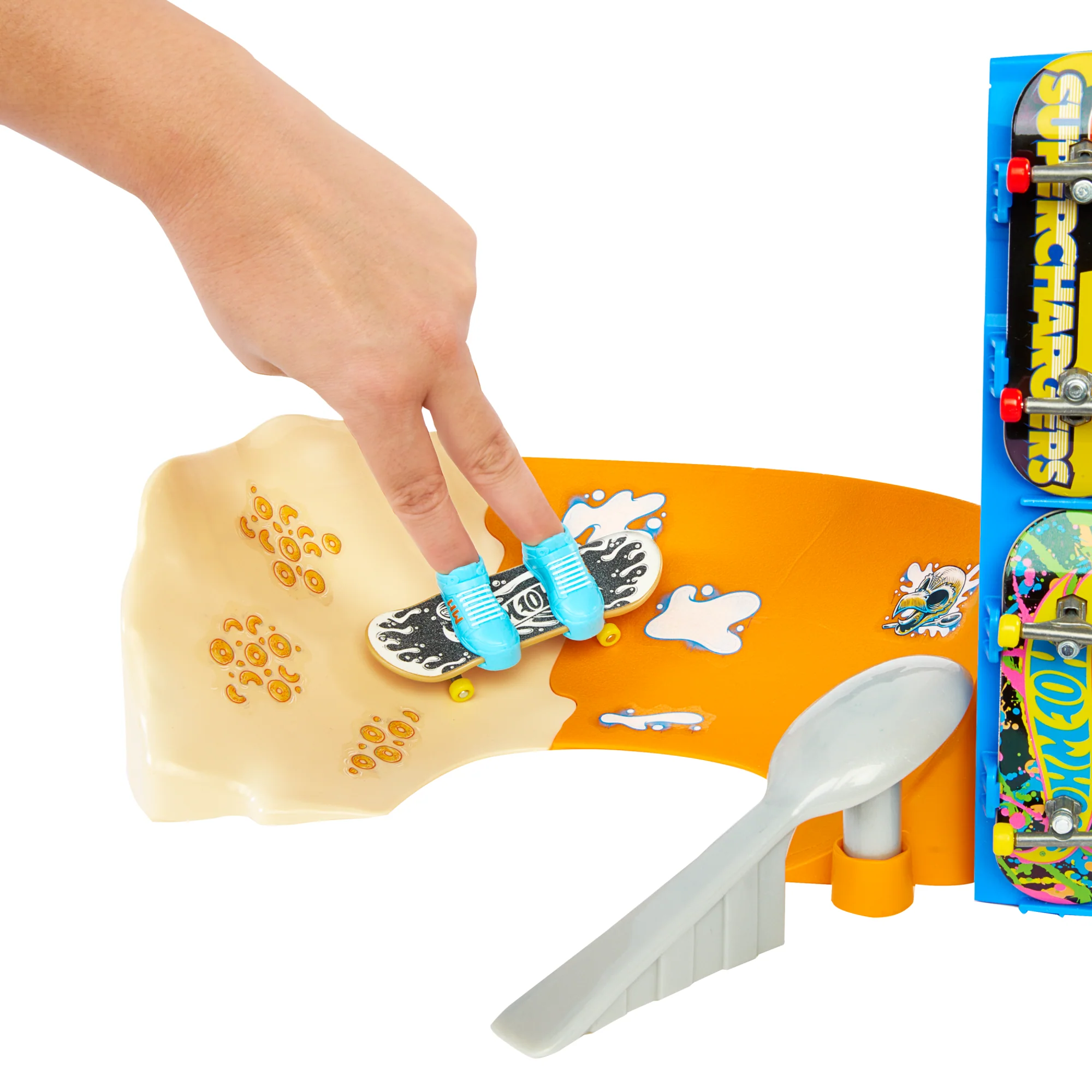 Hot Wheels Skate Tony Hawk – Śniadaniowa Rampa Zestaw - Image 3