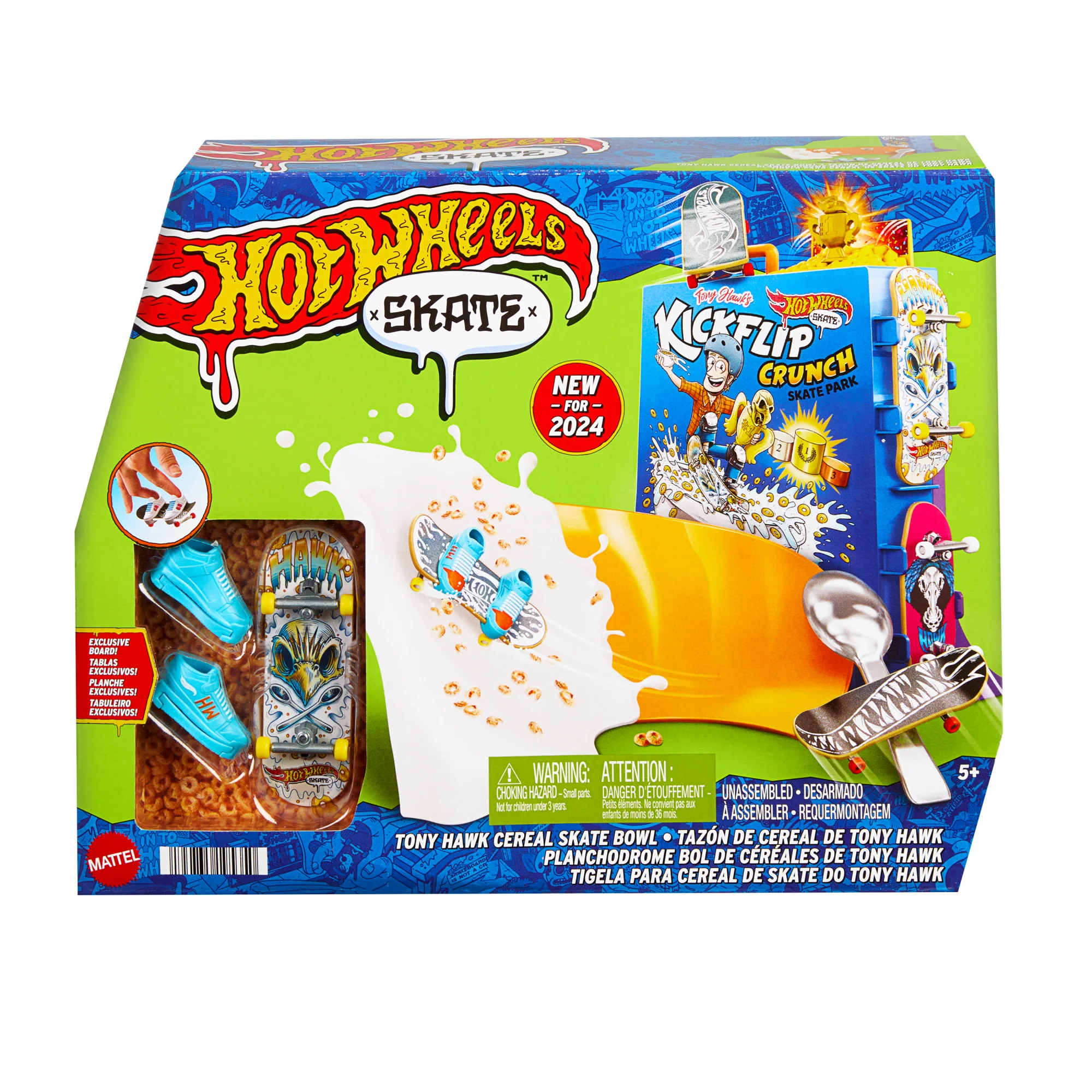 Hot Wheels Skate Tony Hawk – Śniadaniowa Rampa Zestaw - Image 6