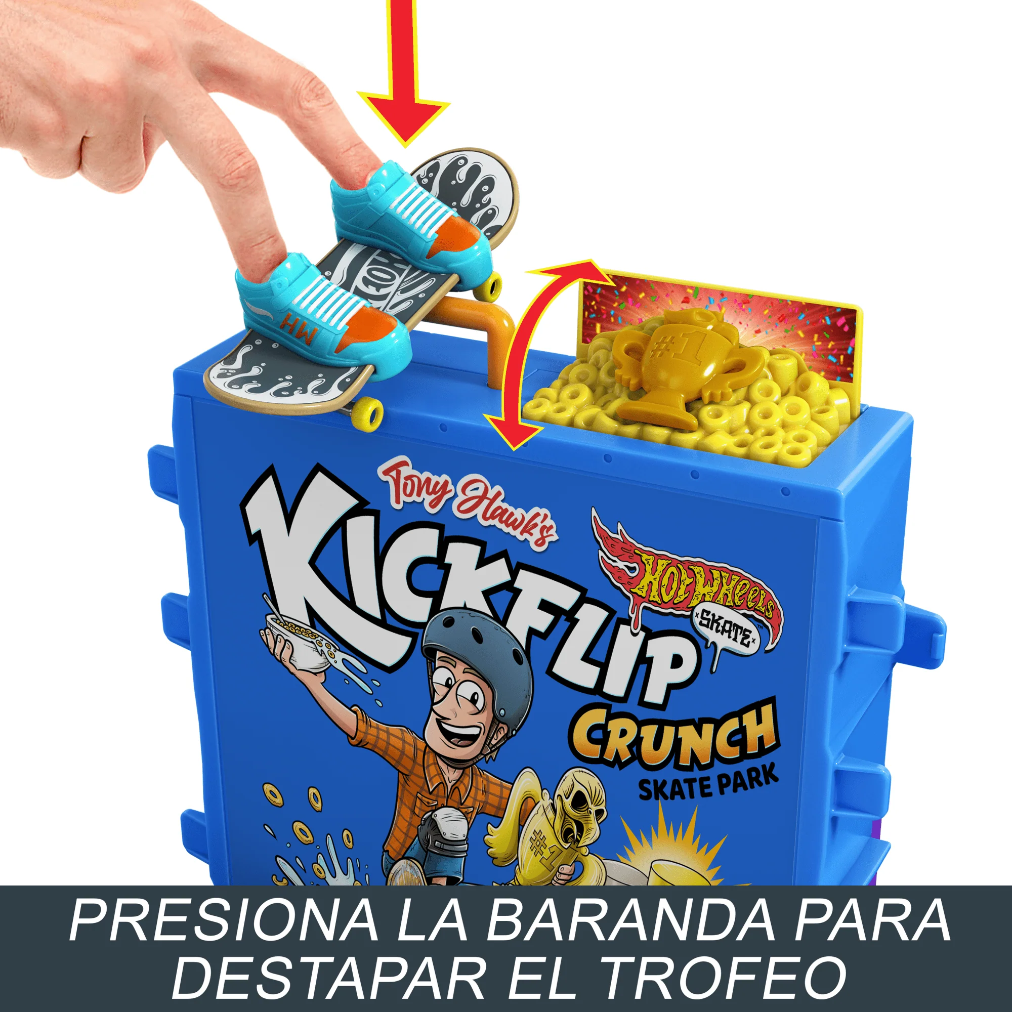 Hot Wheels Skate Tony Hawk Bol De Cereales - Image 5