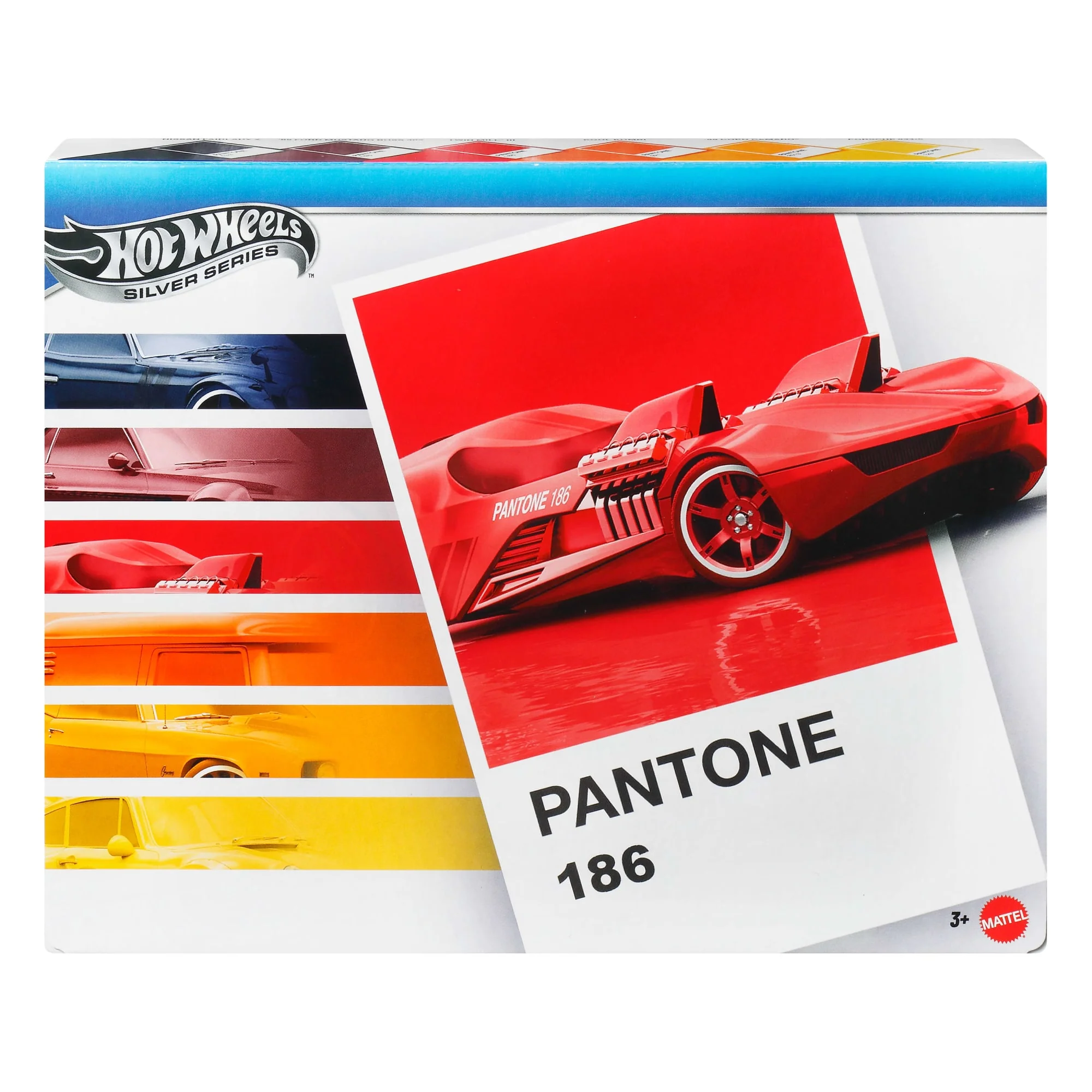 Hot Wheels Pantone Multipack Van Speelgoedauto's En Bestelwagens, Metalen Voertuigen, Schaal 1:64 - Image 2