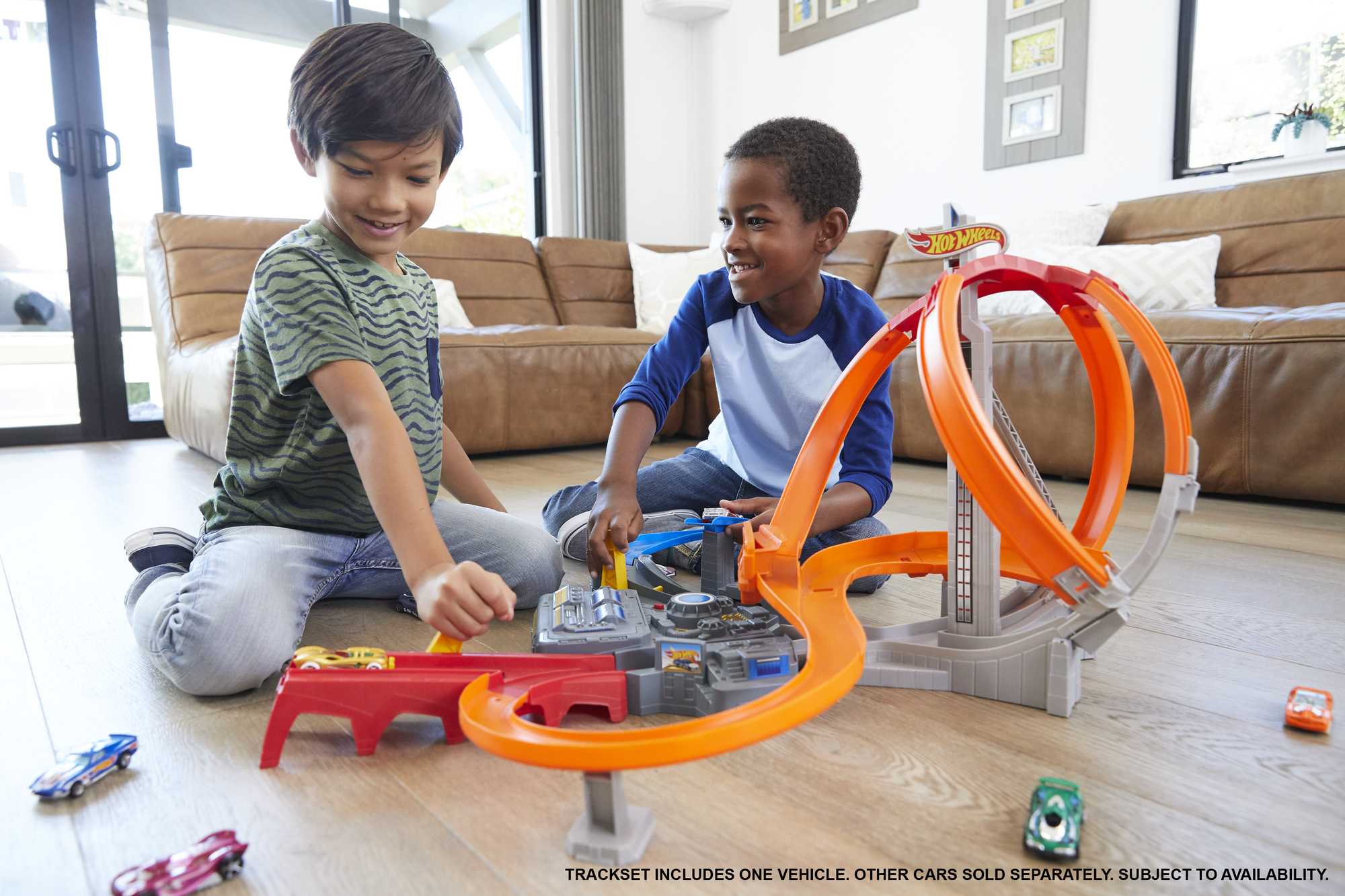 Hot Wheels Spin Storm Track Set - Image 2