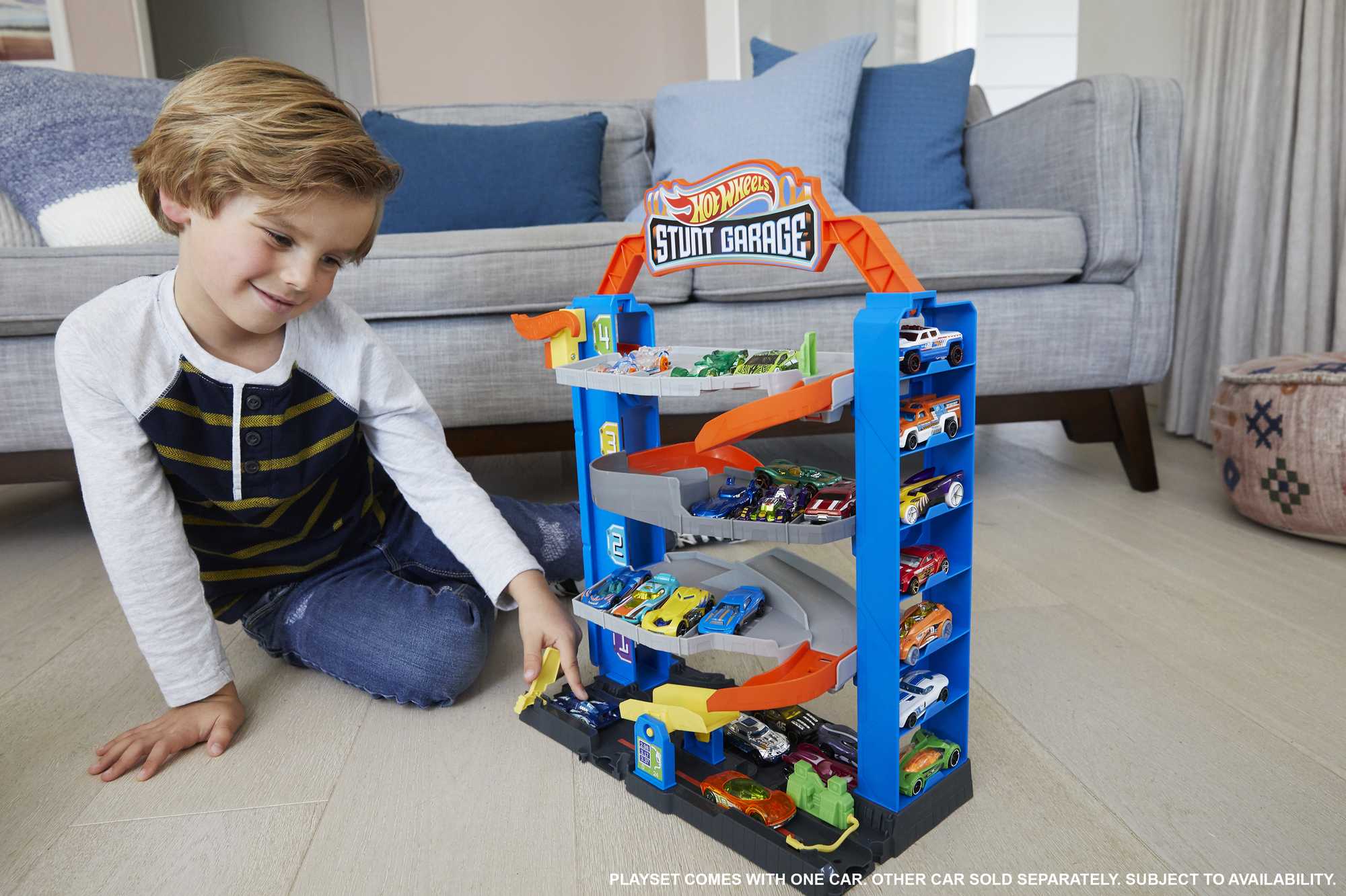Hot Wheels Stunt Garage Playset - Image 2