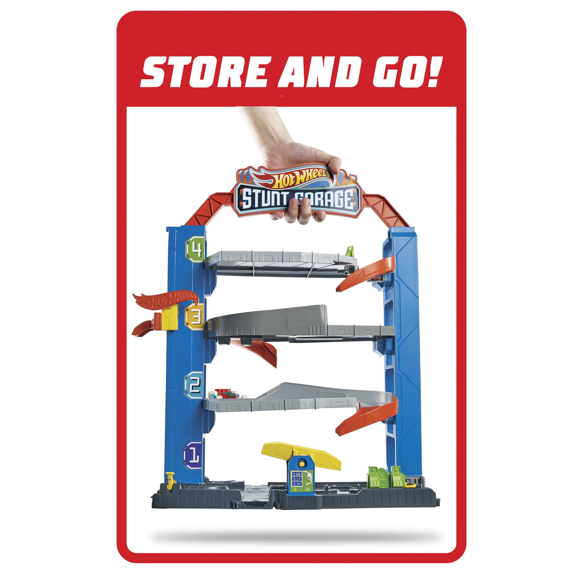 Hot Wheels Stunt Garage Playset - Image 3