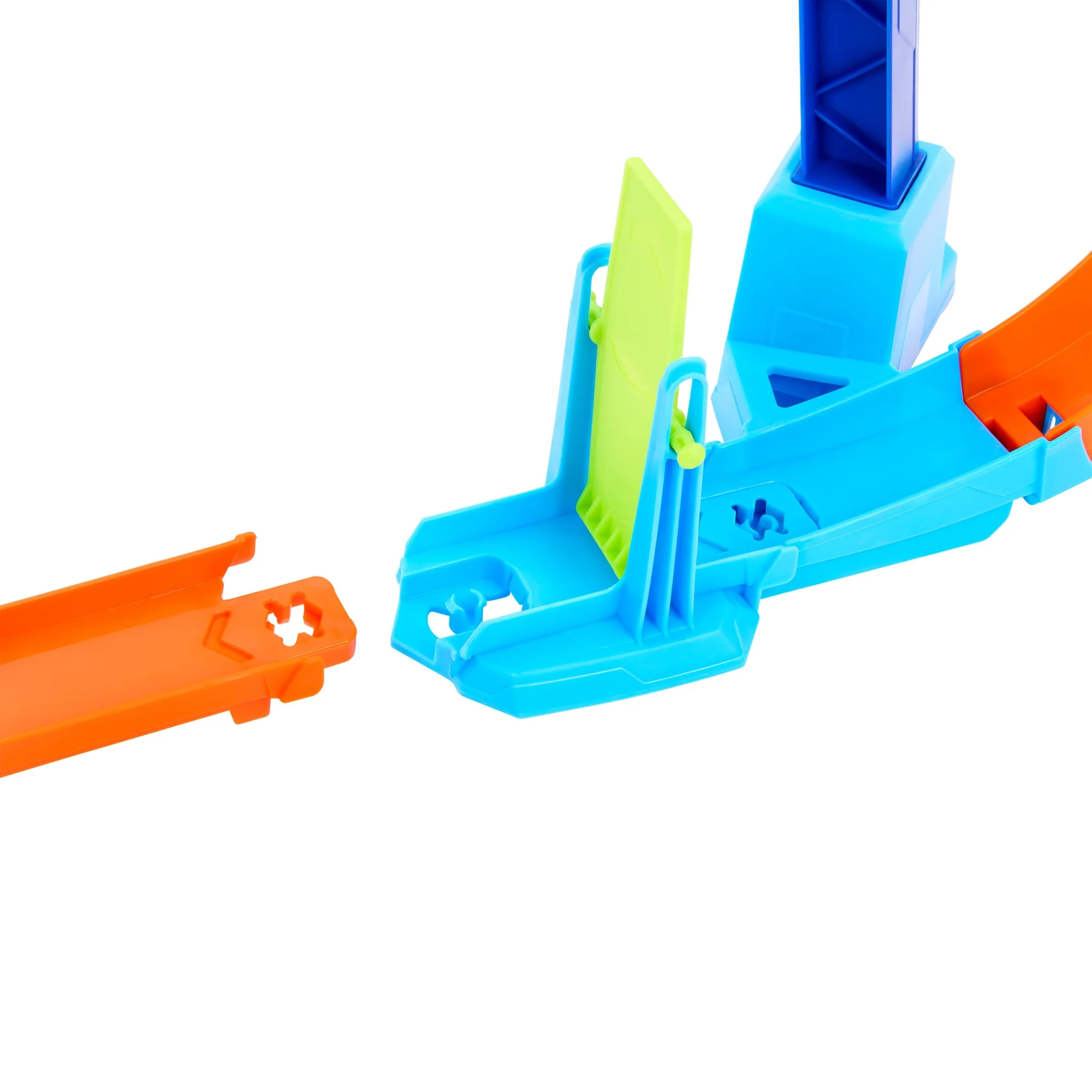 Hot Wheels Stunttracks Sprung Durch Die Spirale Trackset Und Spielzeugauto Im Maßstab 1:64, Track-Schnellstecksystem - Image 4