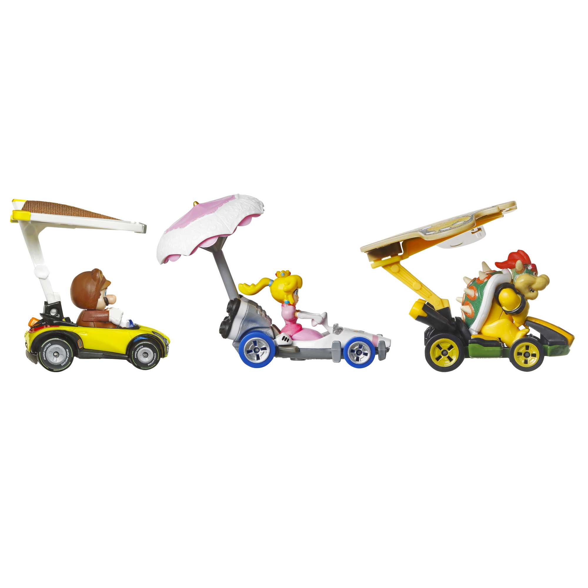 Hot Wheels Super Mario Character Car 3-Pack Collection - Image 4