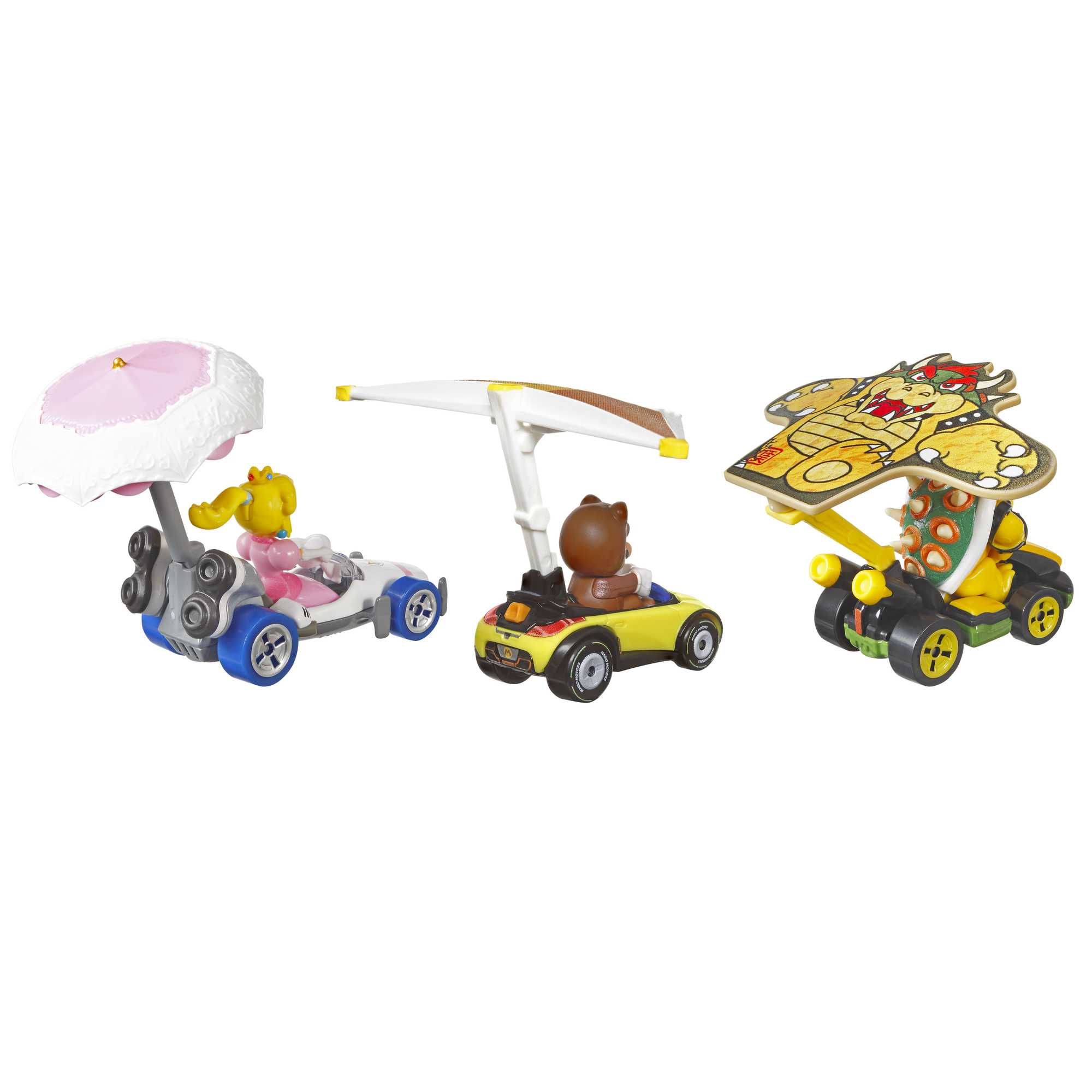 Hot Wheels Super Mario Character Car 3-Pack Collection - Image 5