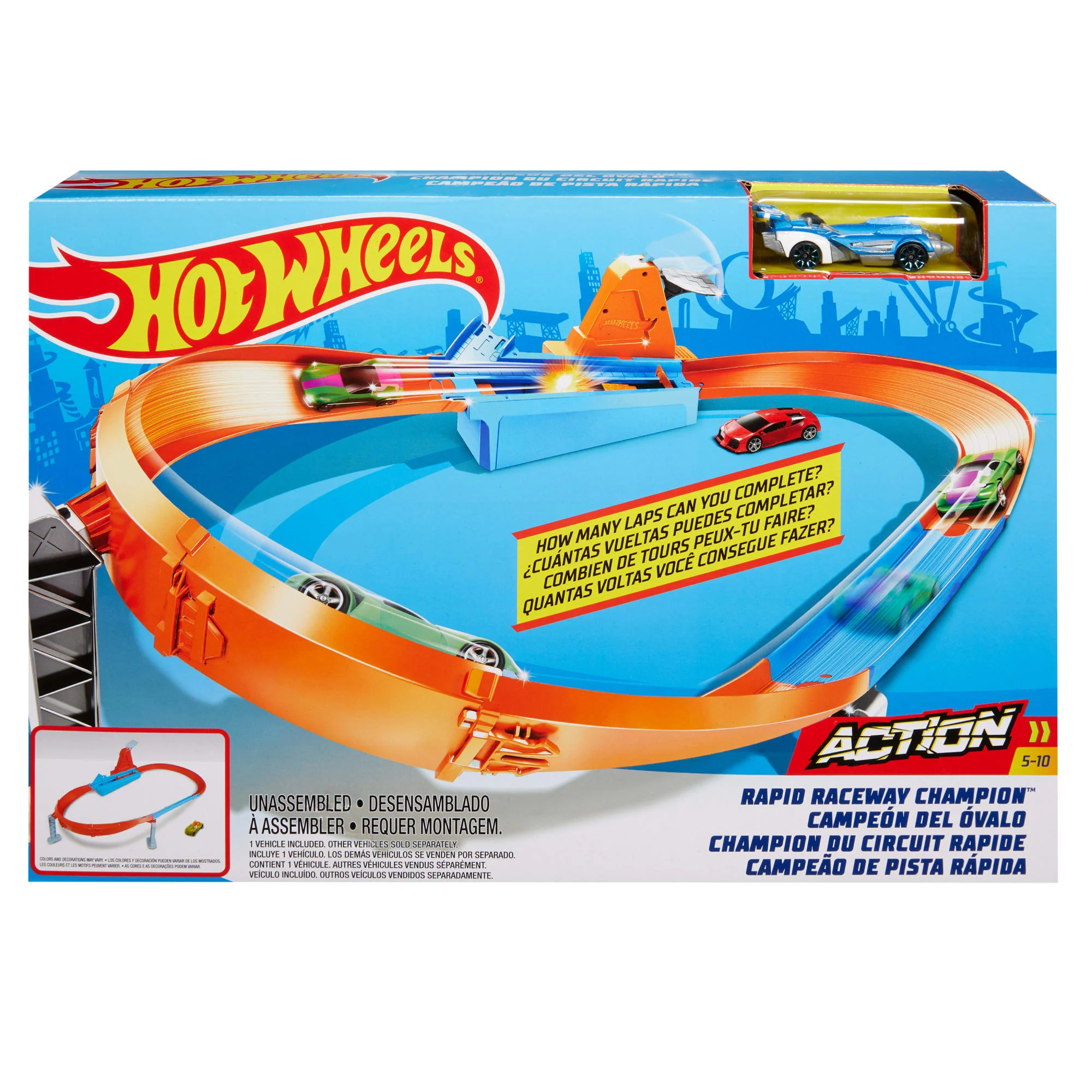 Hot Wheels Szybki wyścig Zestaw Rywalizacja Mistrzów - Image 6