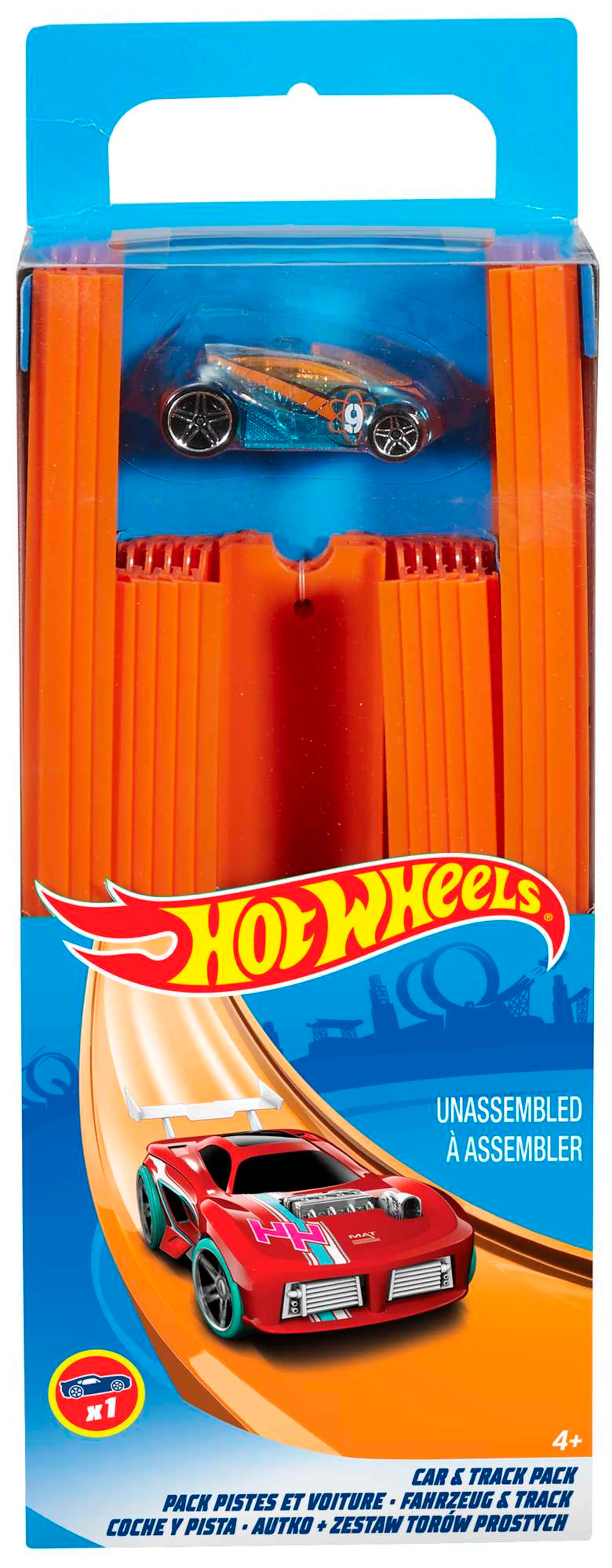 Hot Wheels Track Builder Straight Track With Car - Image 6