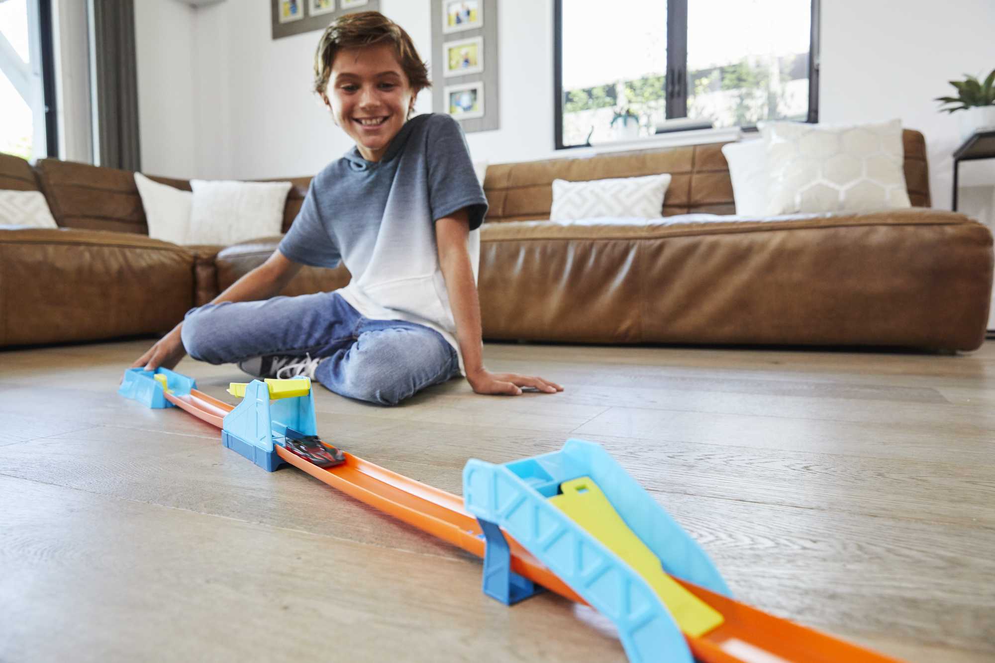 Hot Wheels – Track Builder Unlimited – Coffret Saut En Longueur - Image 2